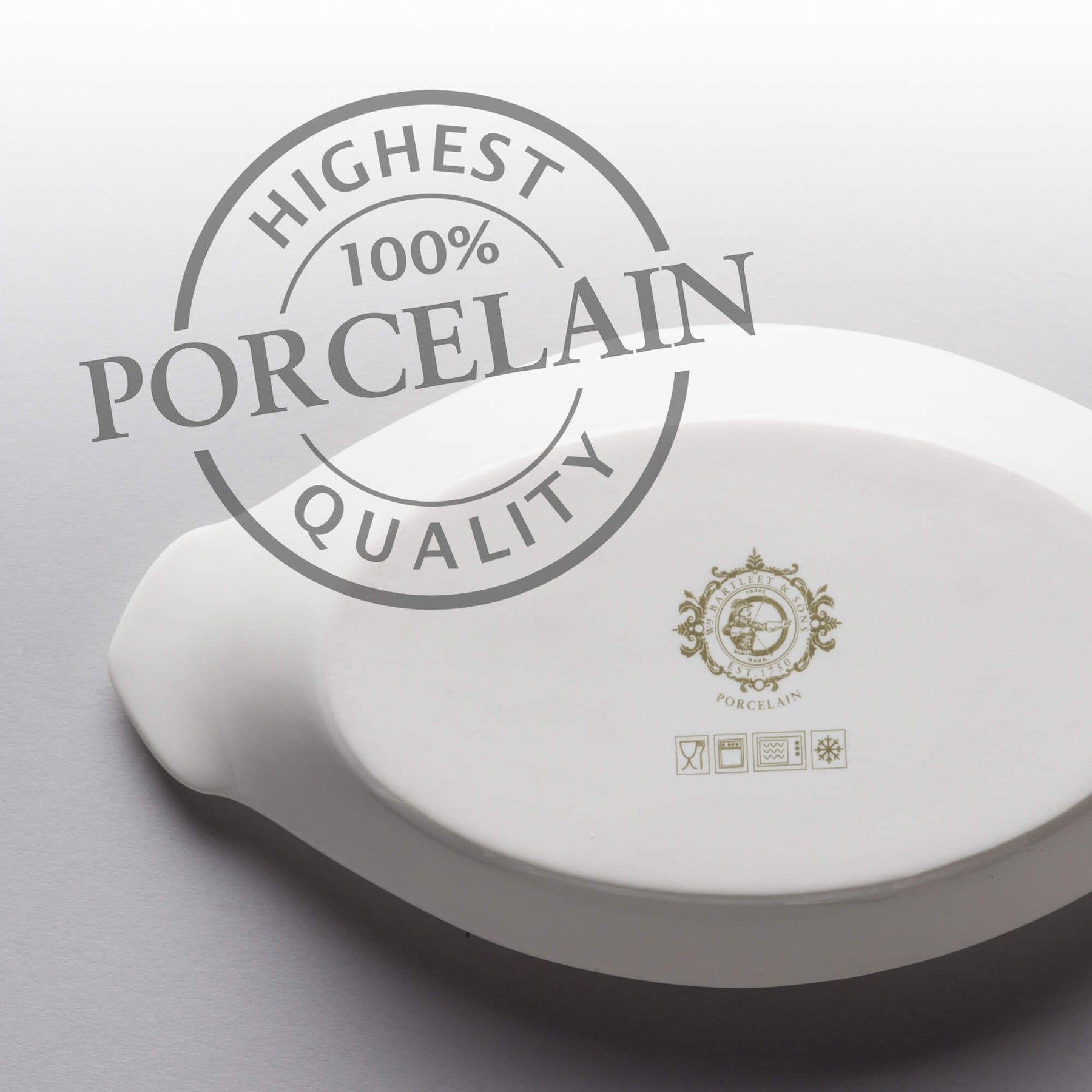 Porcelain Traditional Gratin Dish, Available in 3 Sizes
