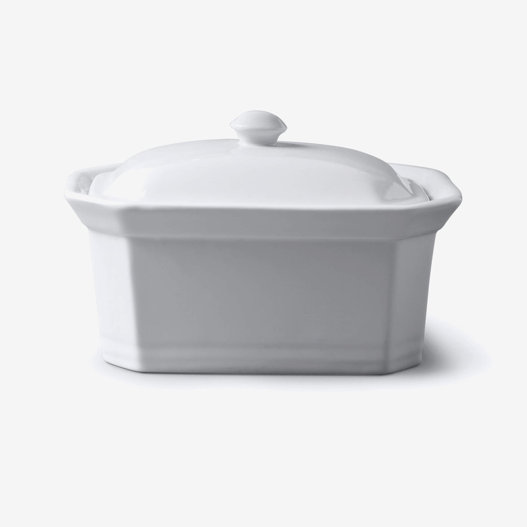 Porcelain Terrine/Butter Dish with Lid