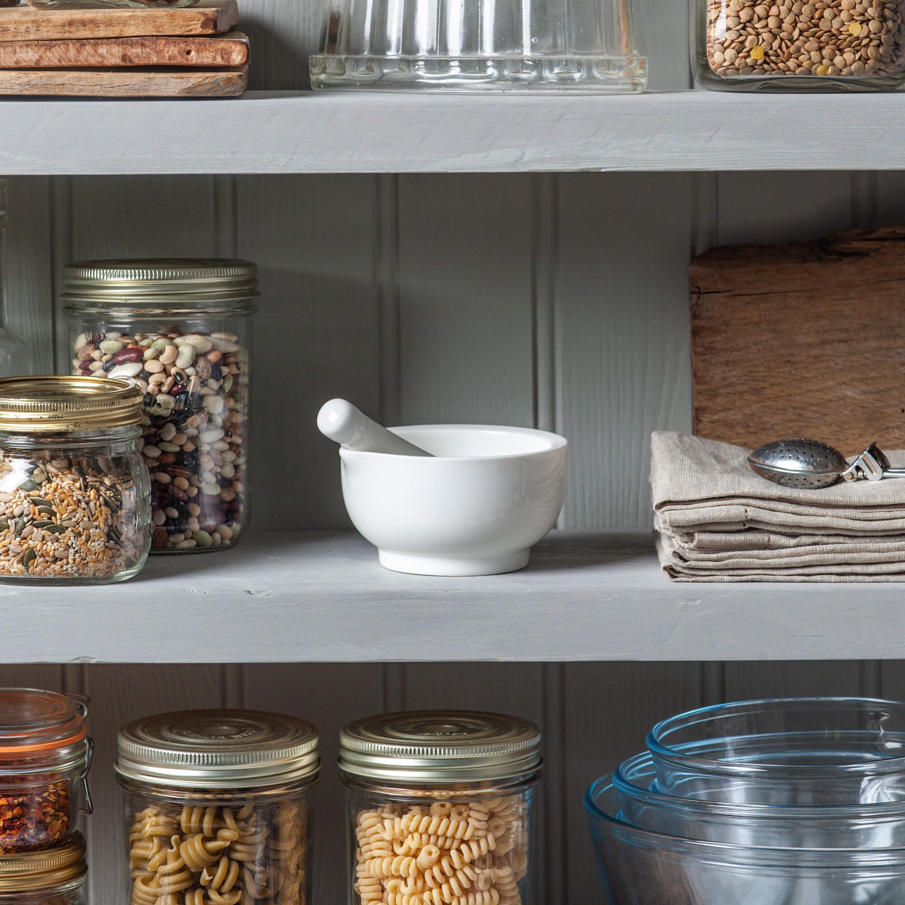 Porcelain Mortar & Pestle, Available in 3 Sizes