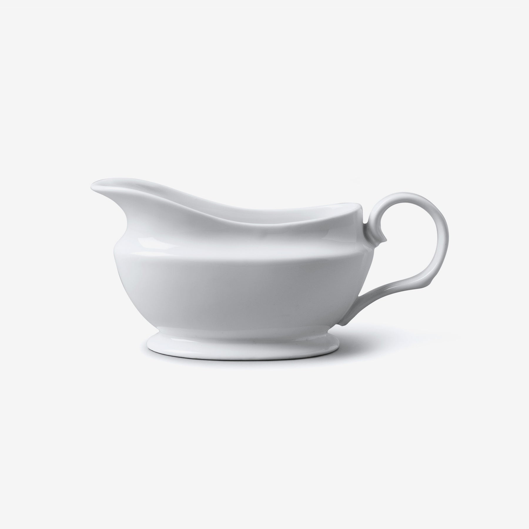 Porcelain Gravy & Sauce Boat, Available in 3 Sizes