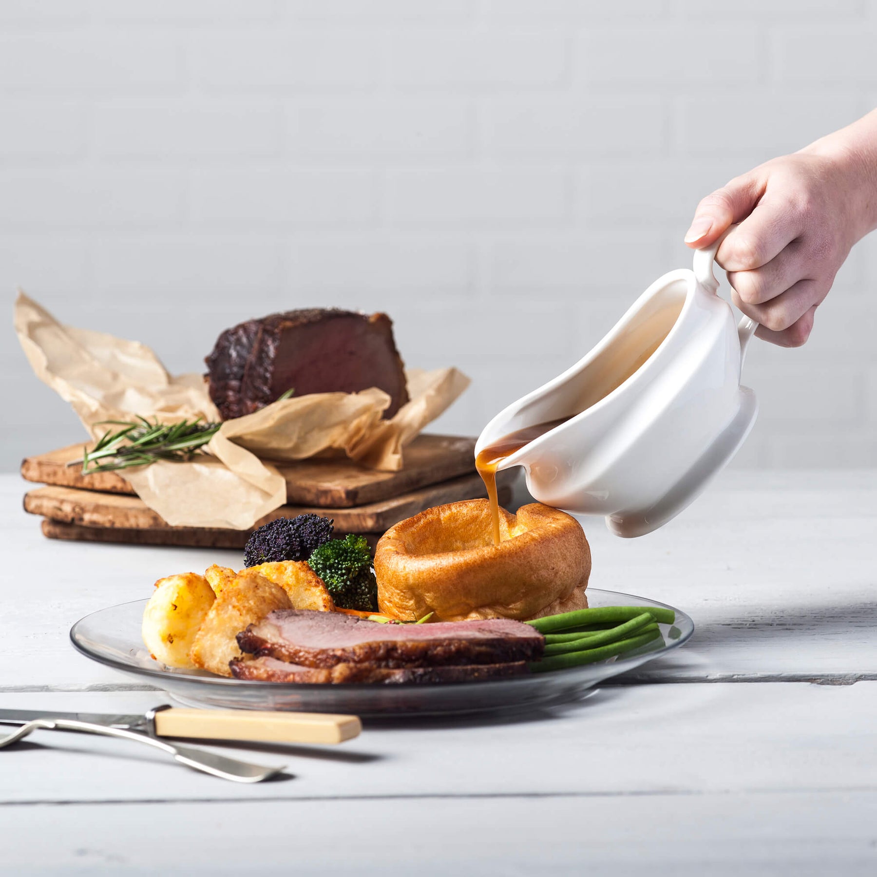Porcelain Gravy & Sauce Boat, Available in 3 Sizes