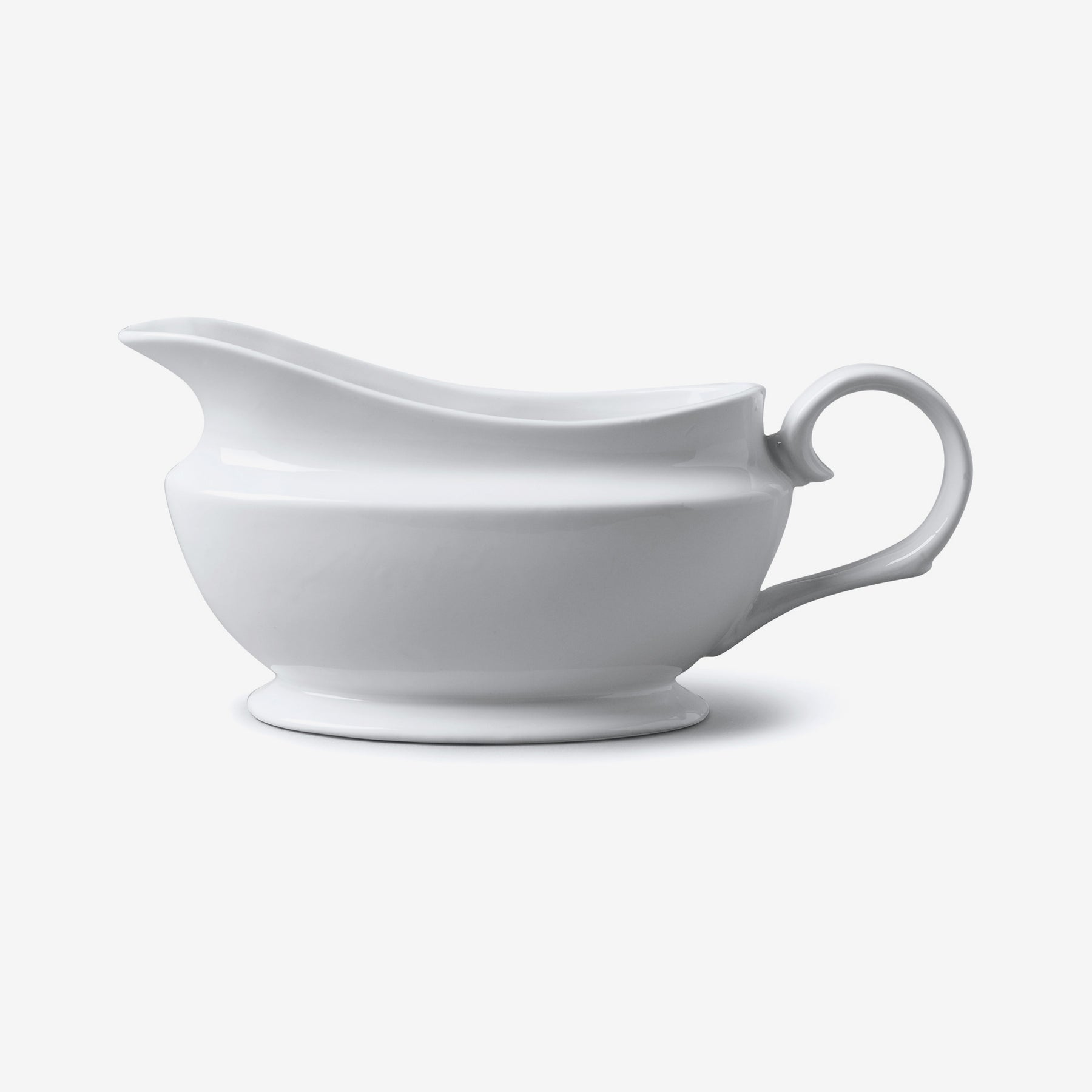 Porcelain Gravy & Sauce Boat, Available in 3 Sizes