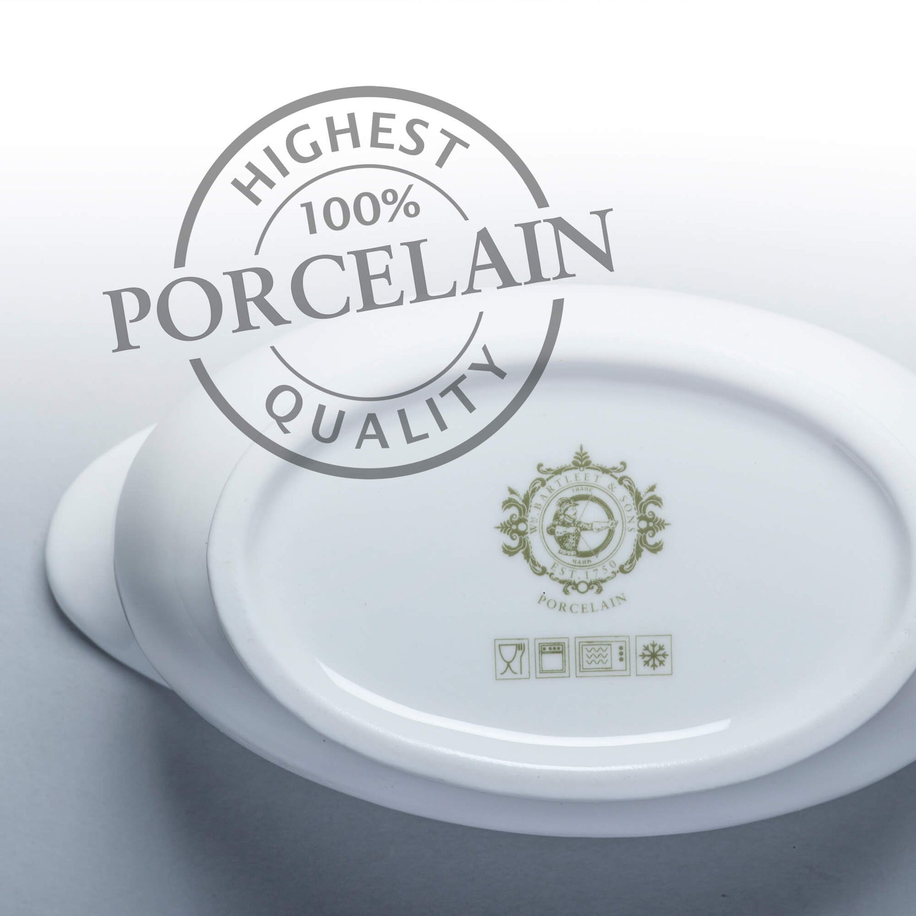 Porcelain Gravy & Sauce Boat, Available in 3 Sizes