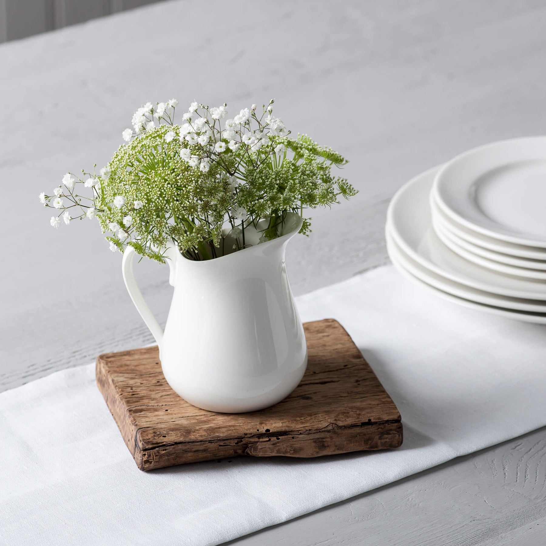 Porcelain Traditional Milk Jug, Available in 3 Sizes