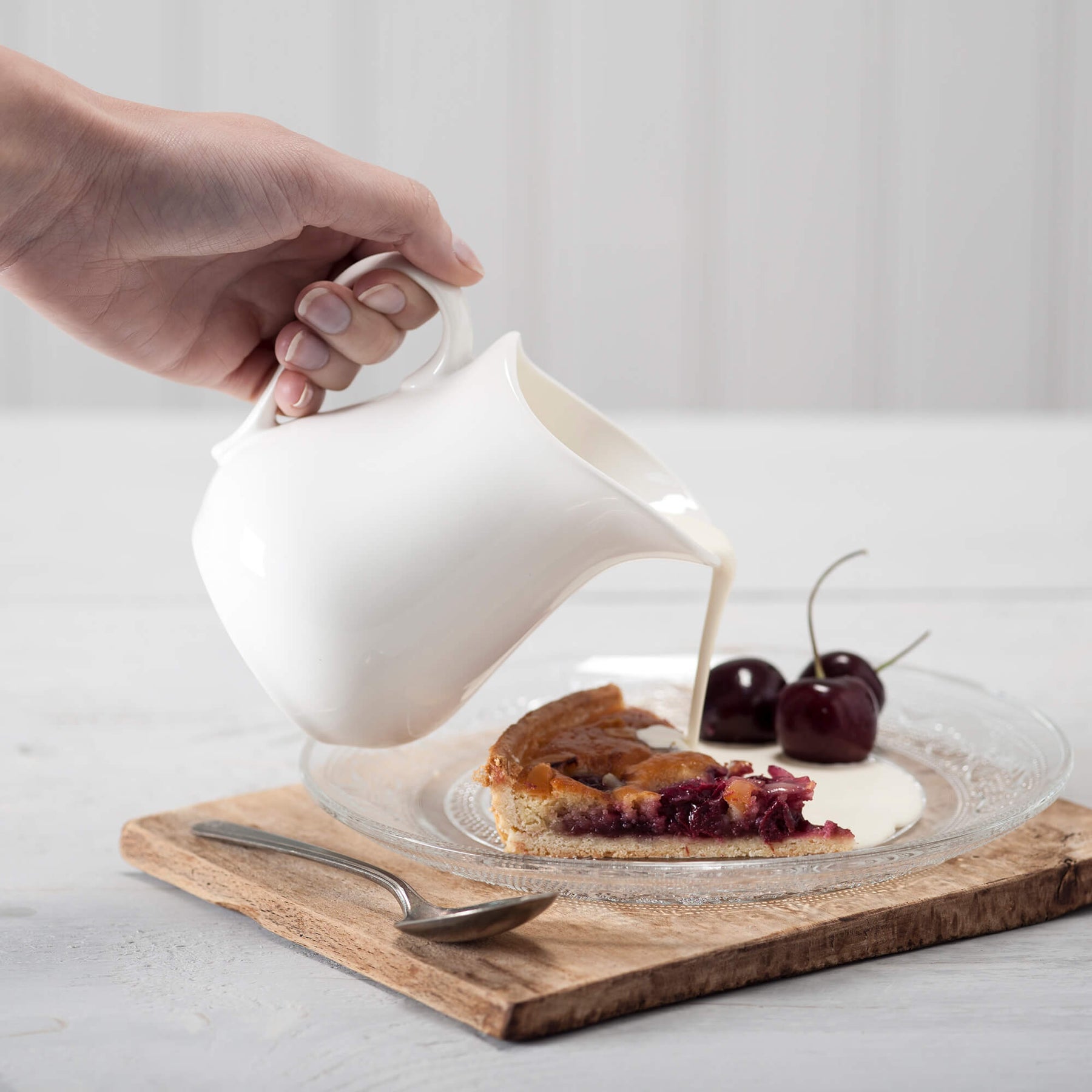 Porcelain Traditional Milk Jug, Available in 3 Sizes