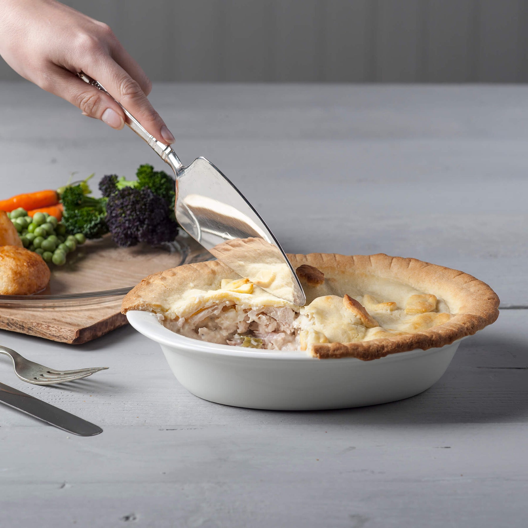 Porcelain Oval Pie Dish, Available in 5 Sizes