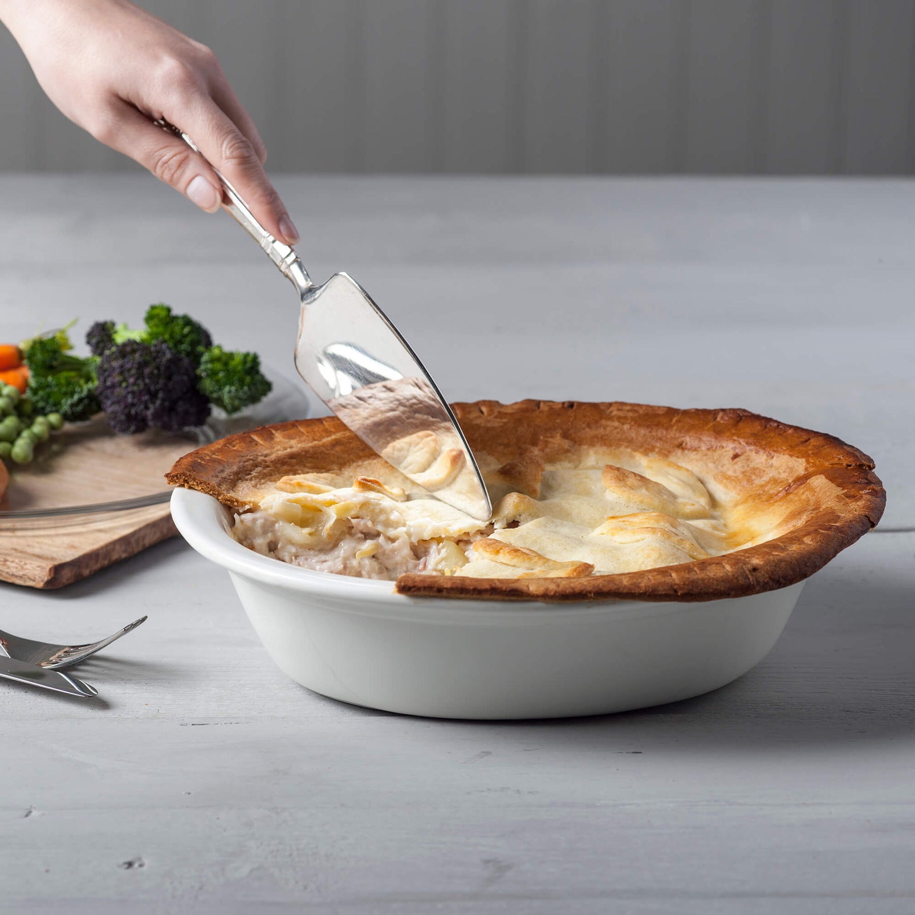 Porcelain Oval Pie Dish, Available in 5 Sizes