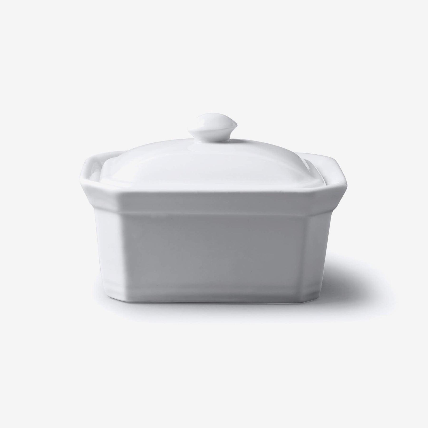 Porcelain Terrine/Butter Dish with Lid