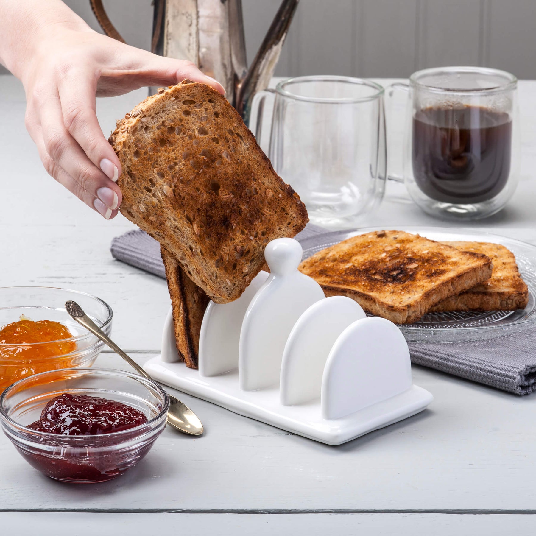 Porcelain Traditional Toast Rack