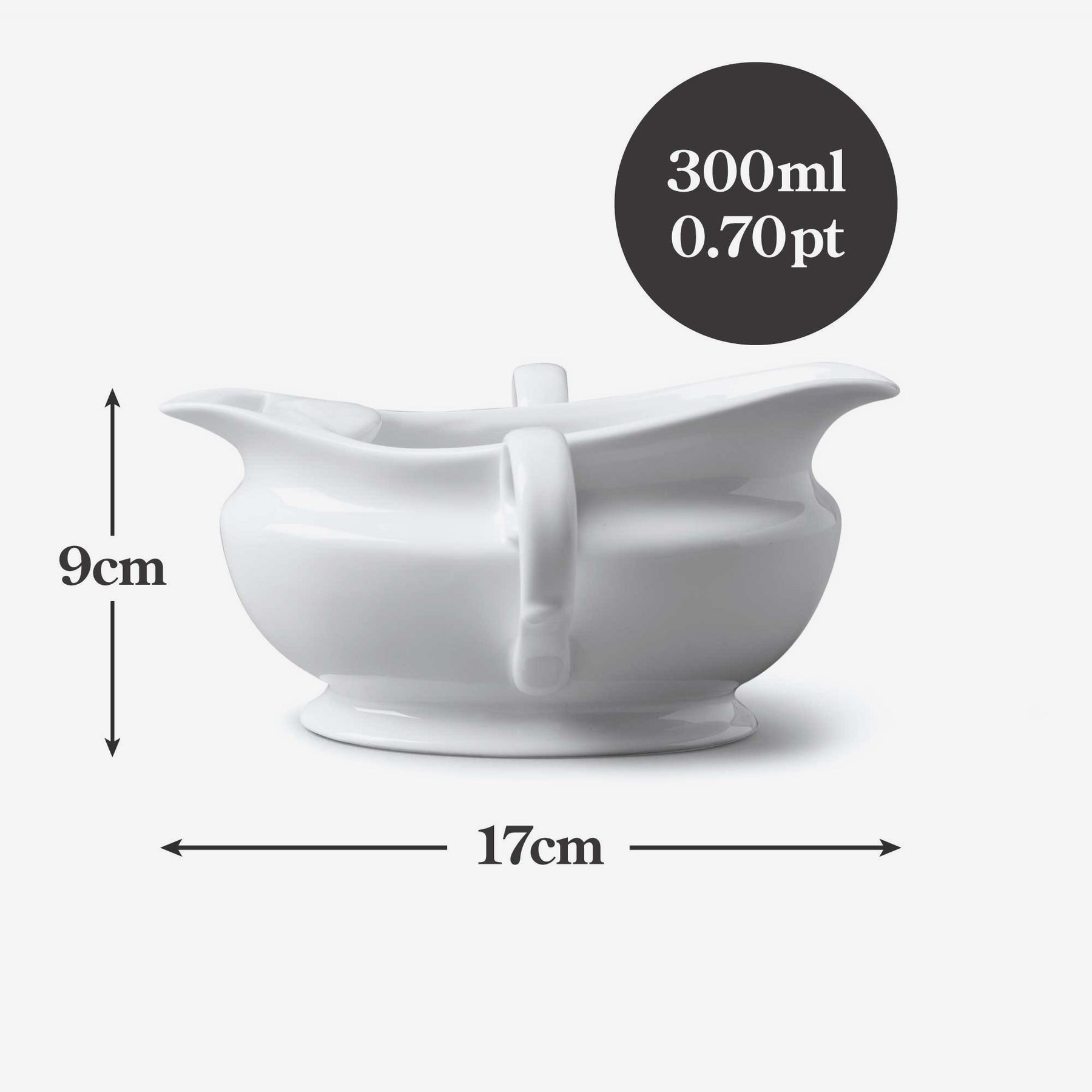Porcelain Gravy Fat Separator, Available in 2 Sizes
