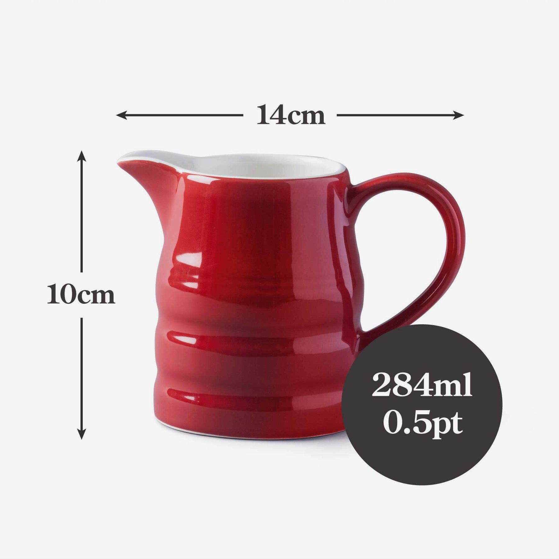 Porcelain Traditional Churn Jug, Available in 5 Sizes
