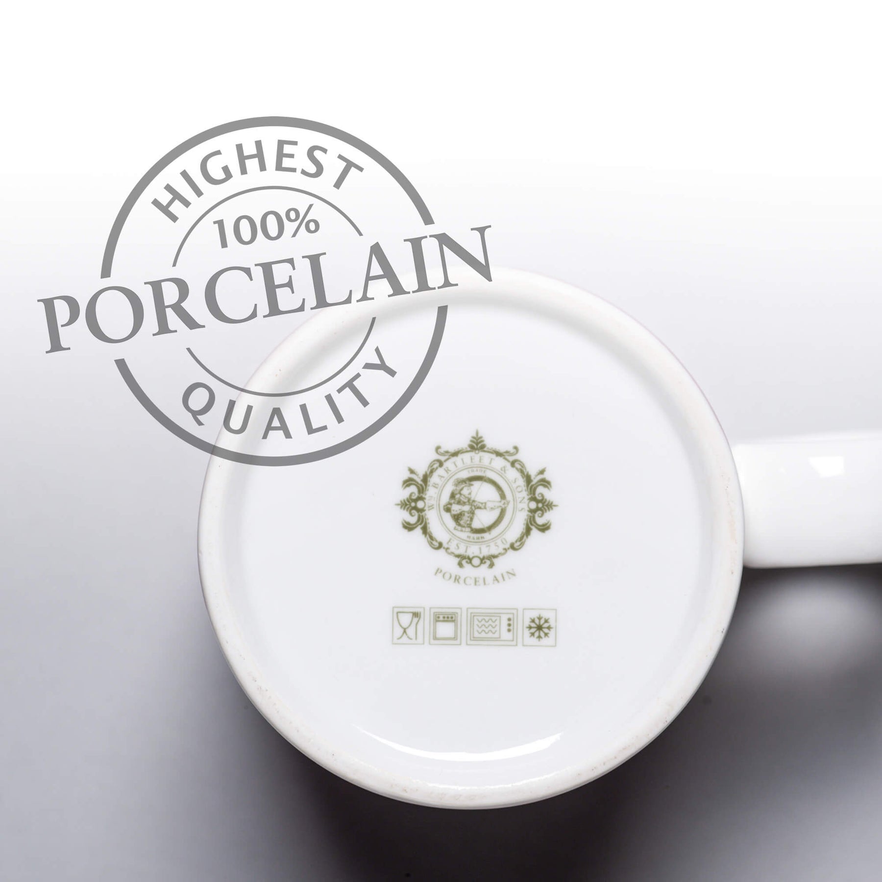 Porcelain Spotty Mug, 0.7 Pint