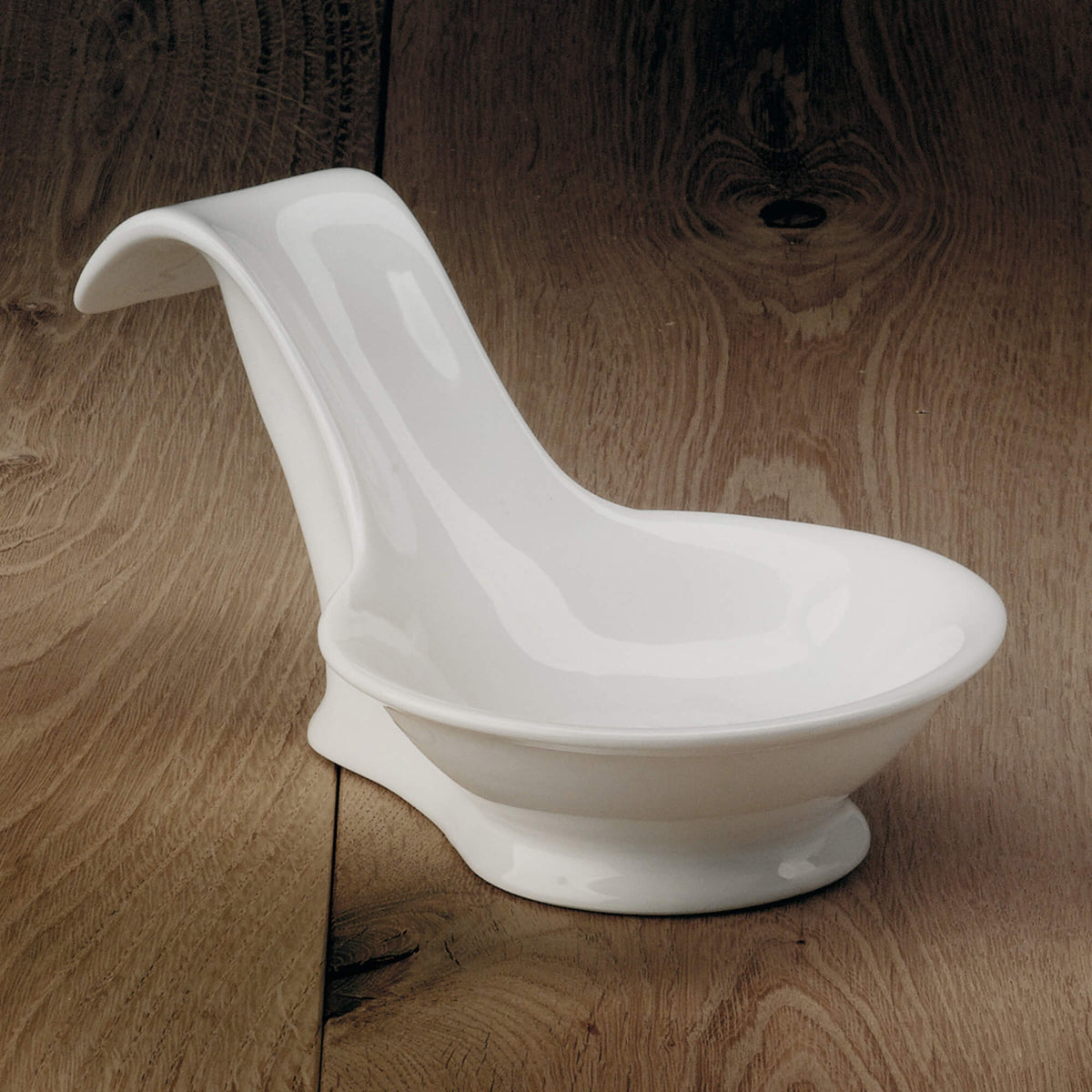 Porcelain Upright Spoon Rest
