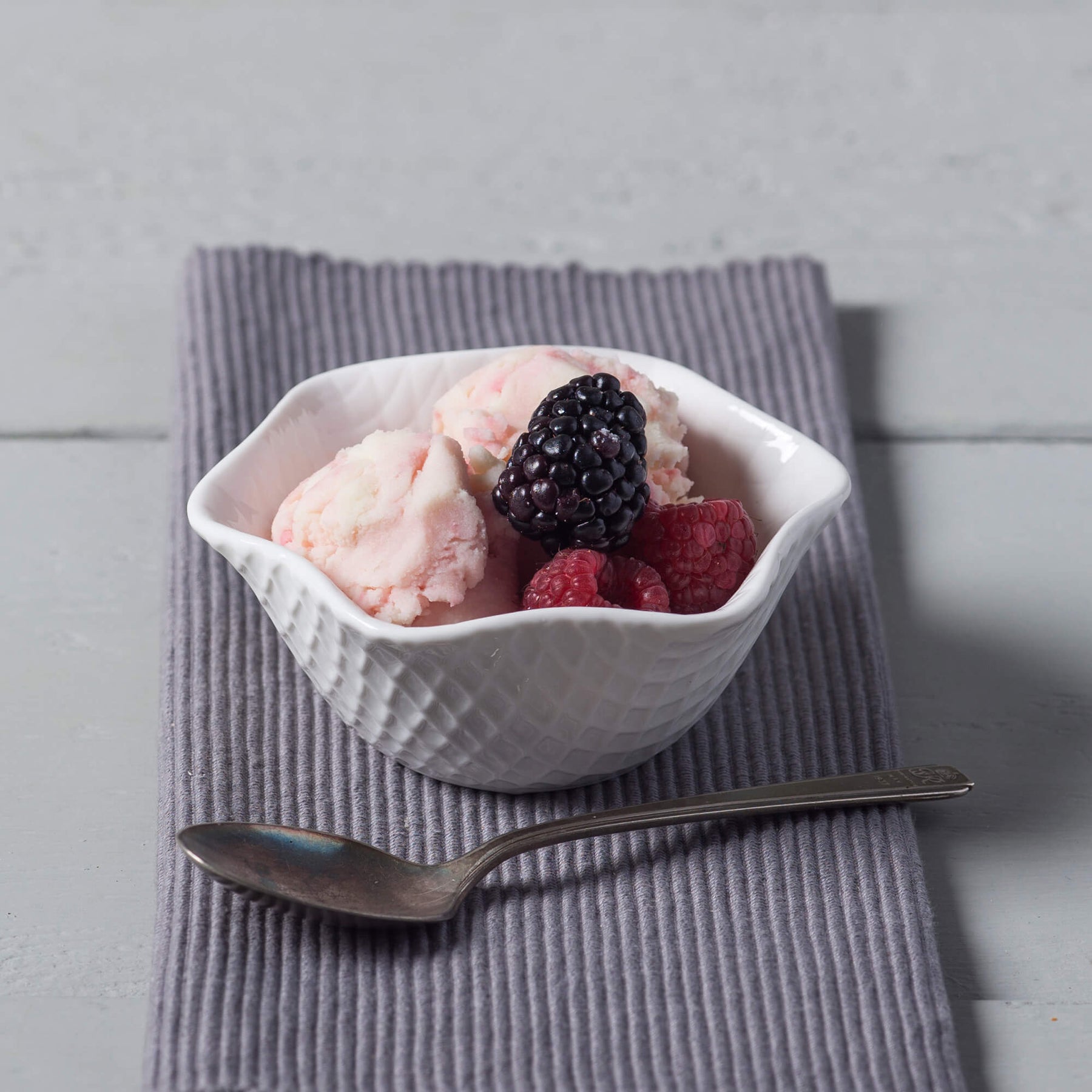 Porcelain Ice Cream Dish