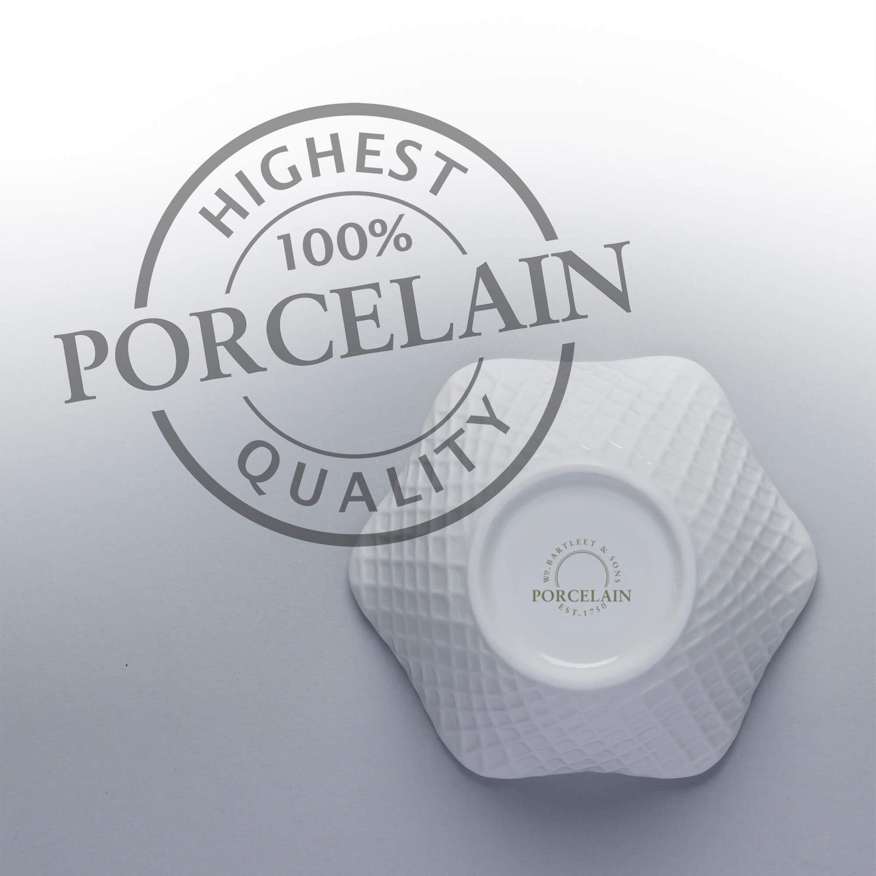 Porcelain Ice Cream Dish