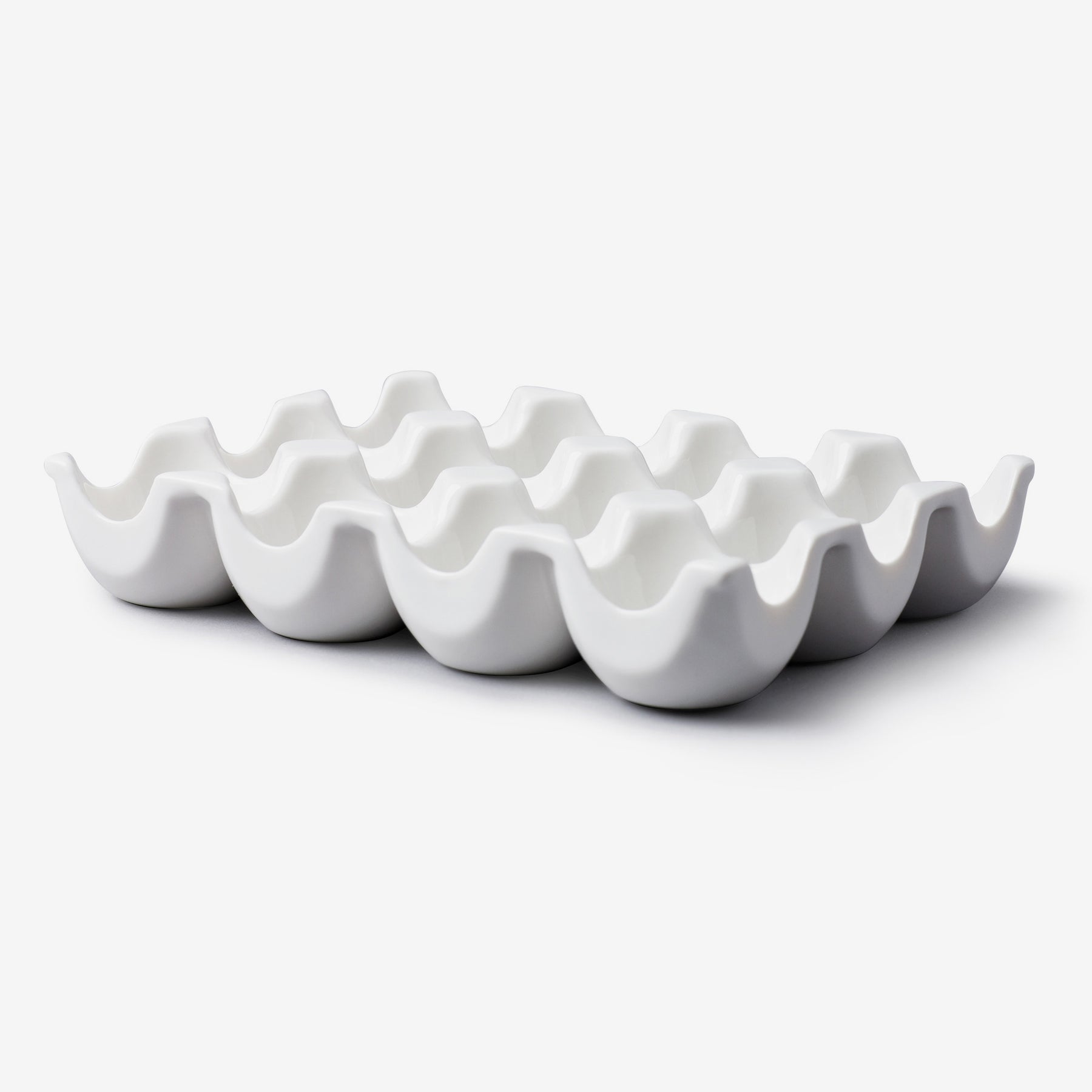 Porcelain Egg Tray, Available in 2 Sizes