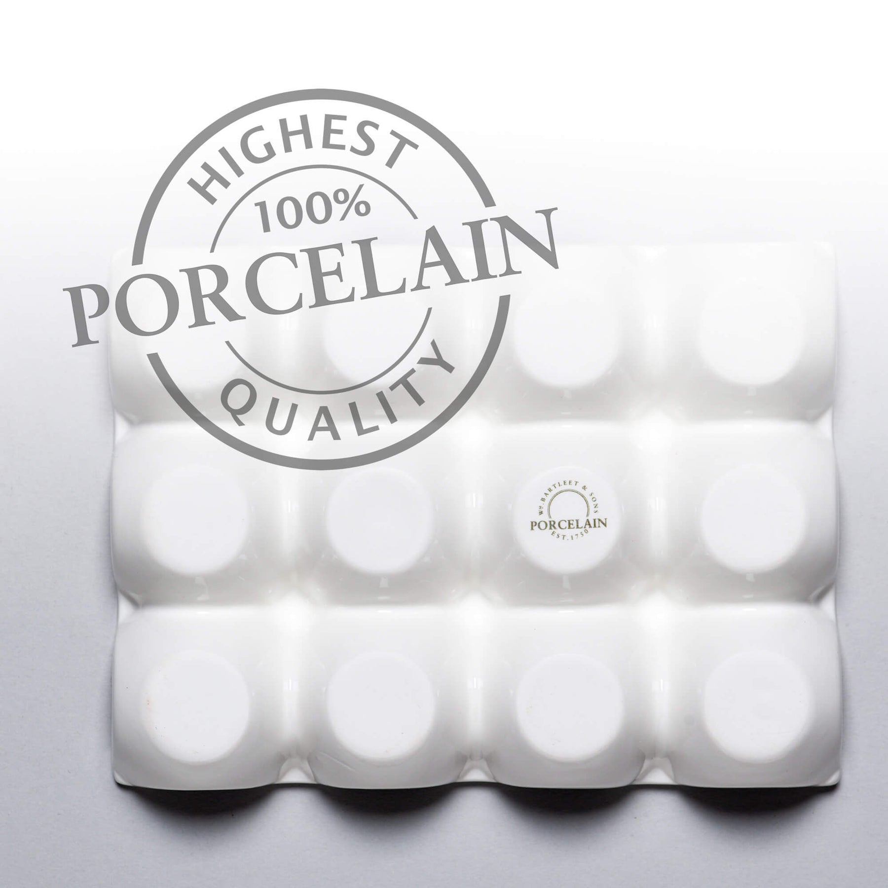 Porcelain Egg Tray, Available in 2 Sizes