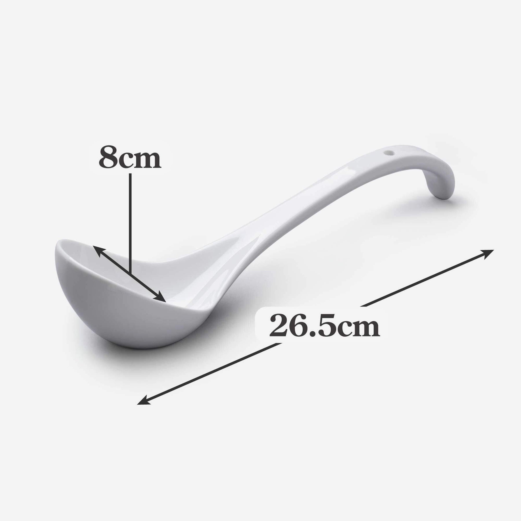Porcelain Ladle
