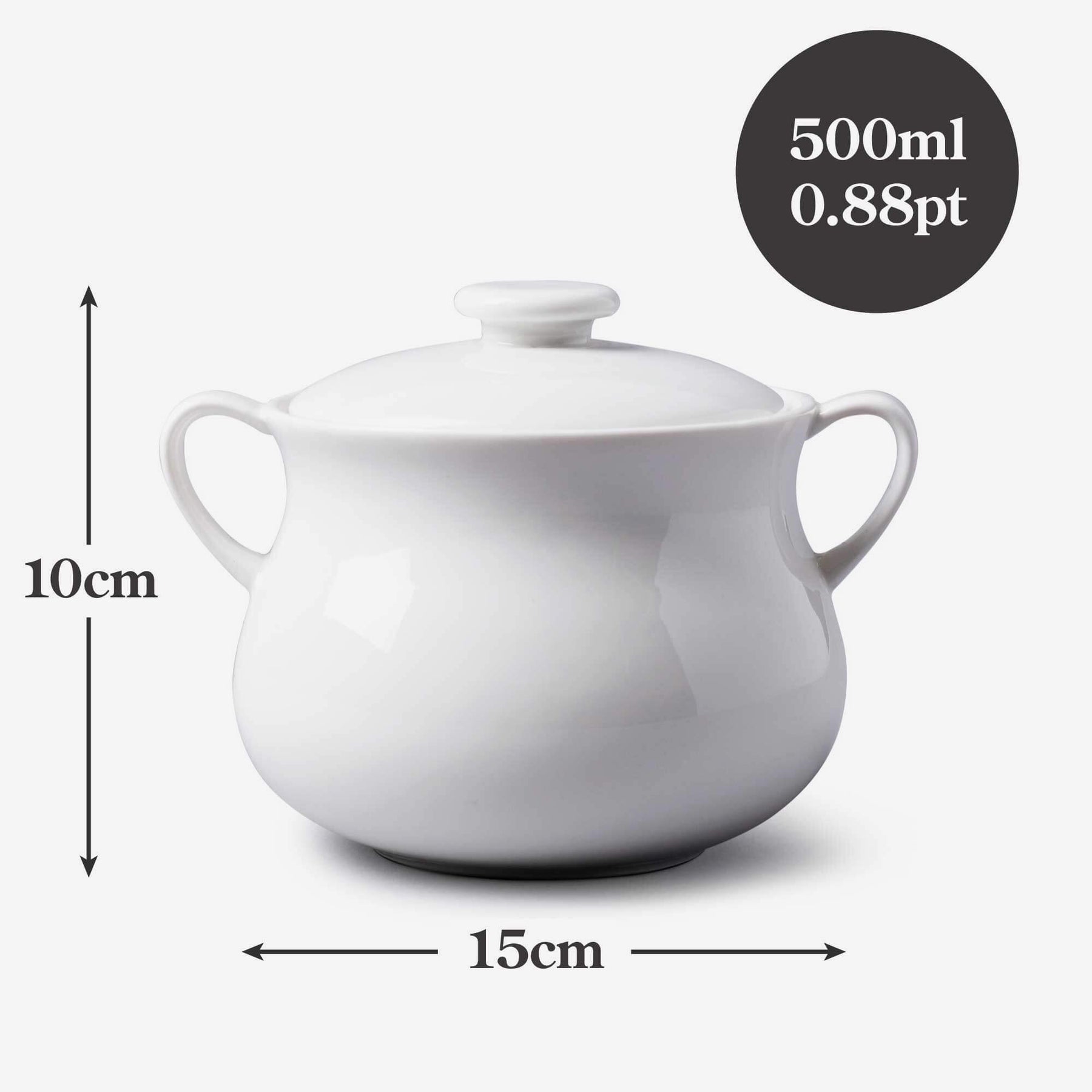 Porcelain Mini Casserole/Soup Bowl