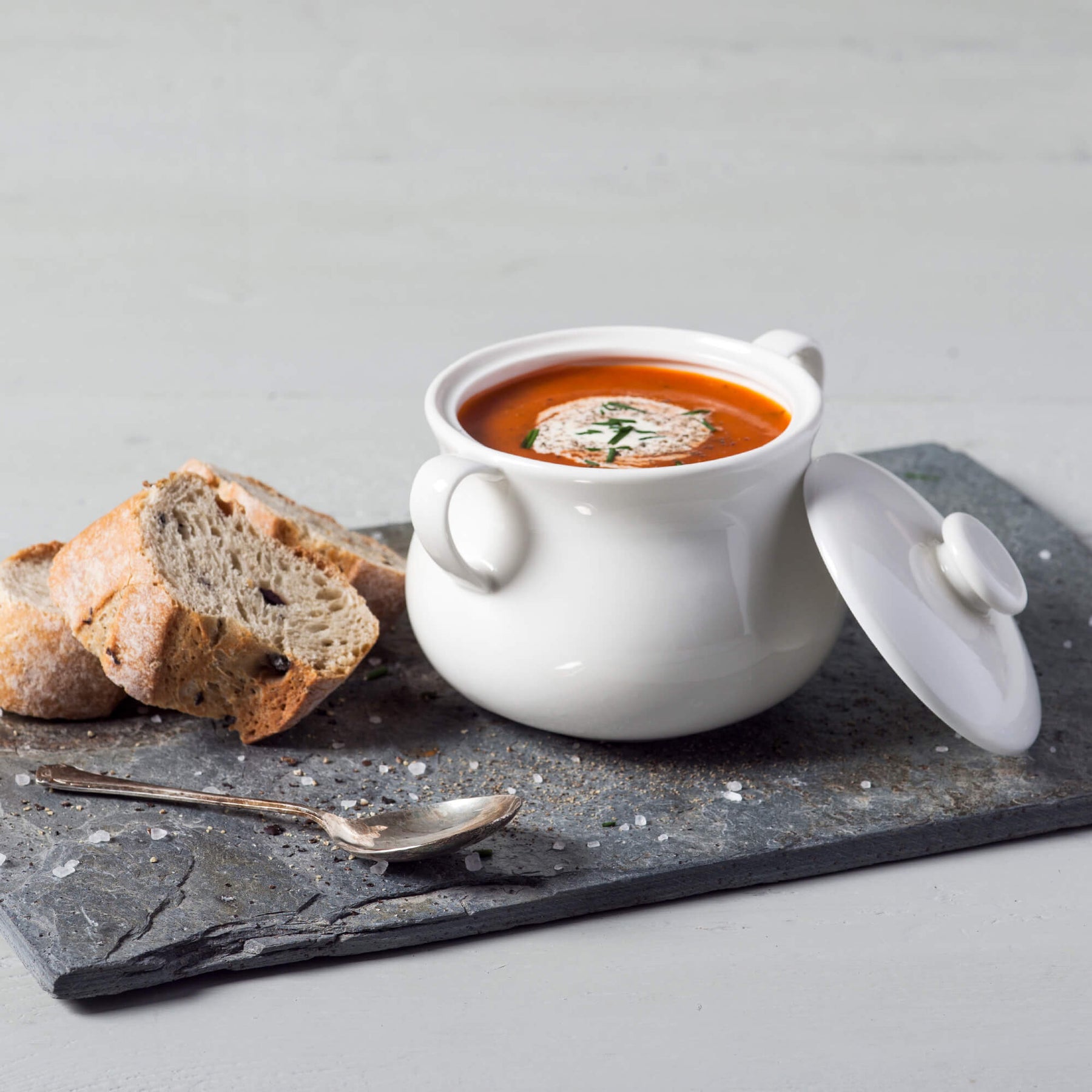 Porcelain Mini Casserole/Soup Bowl
