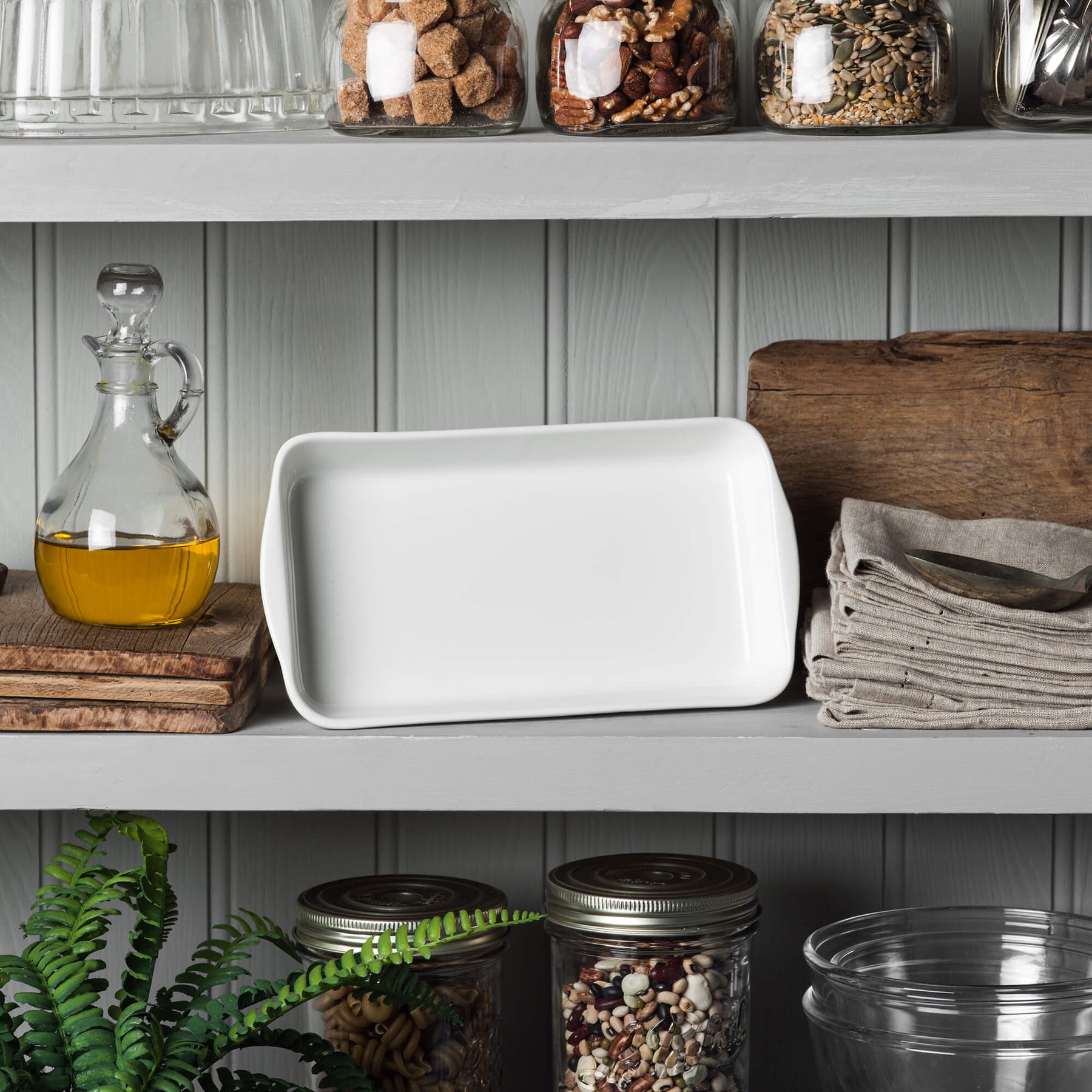 Porcelain Rectangular Baker, Available in 3 Sizes