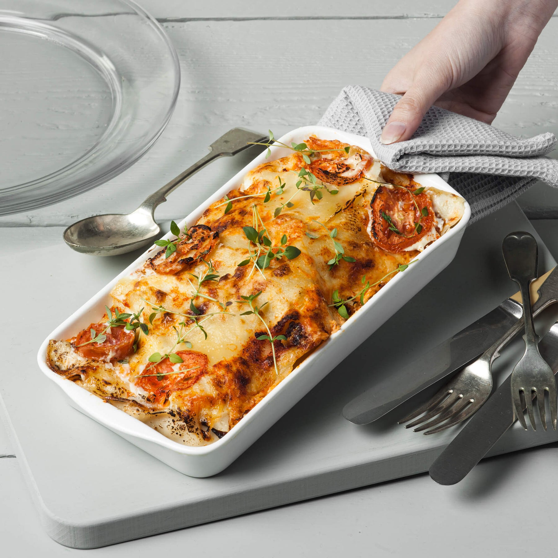 Porcelain Rectangular Baker, Available in 3 Sizes