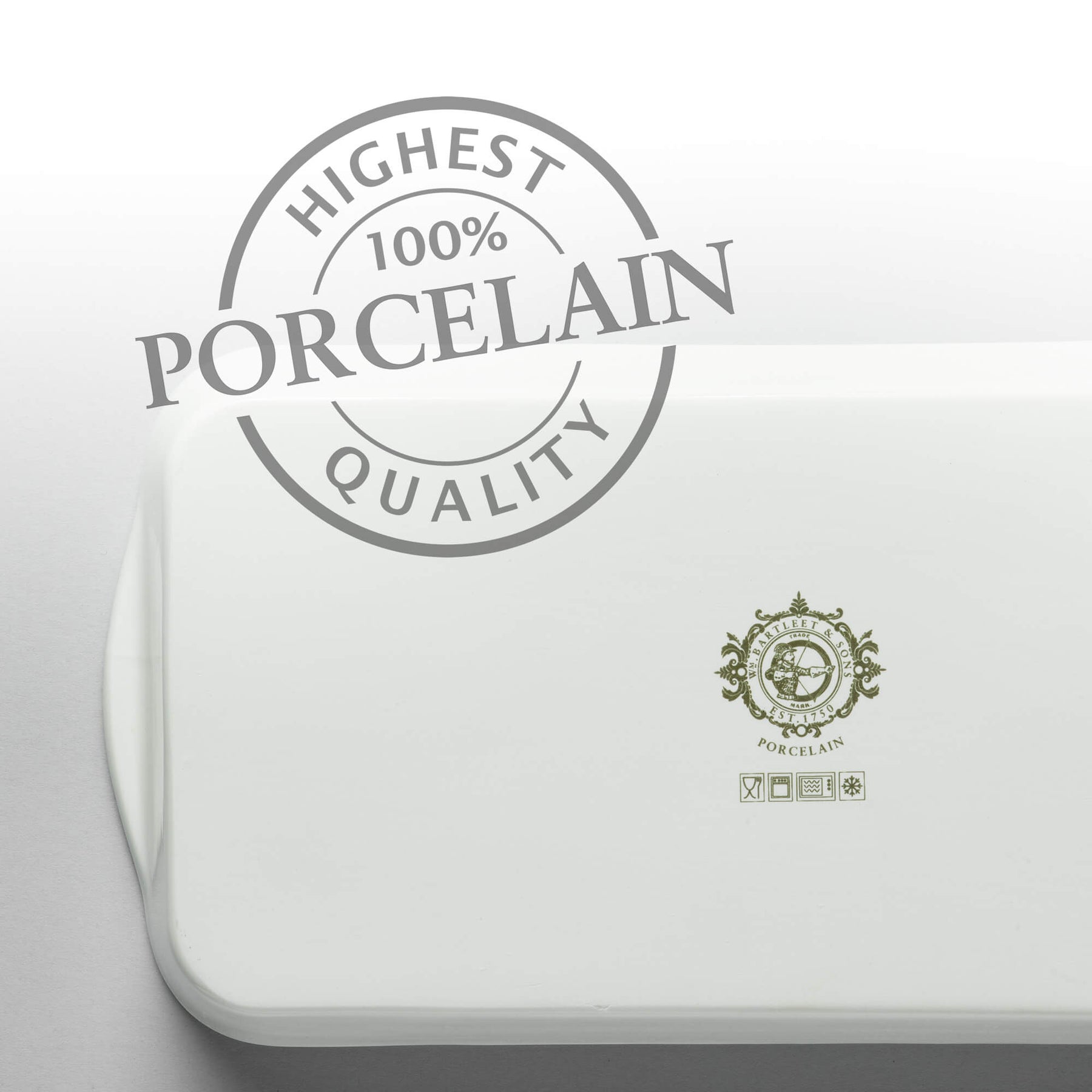 Porcelain Rectangular Baker, Available in 3 Sizes