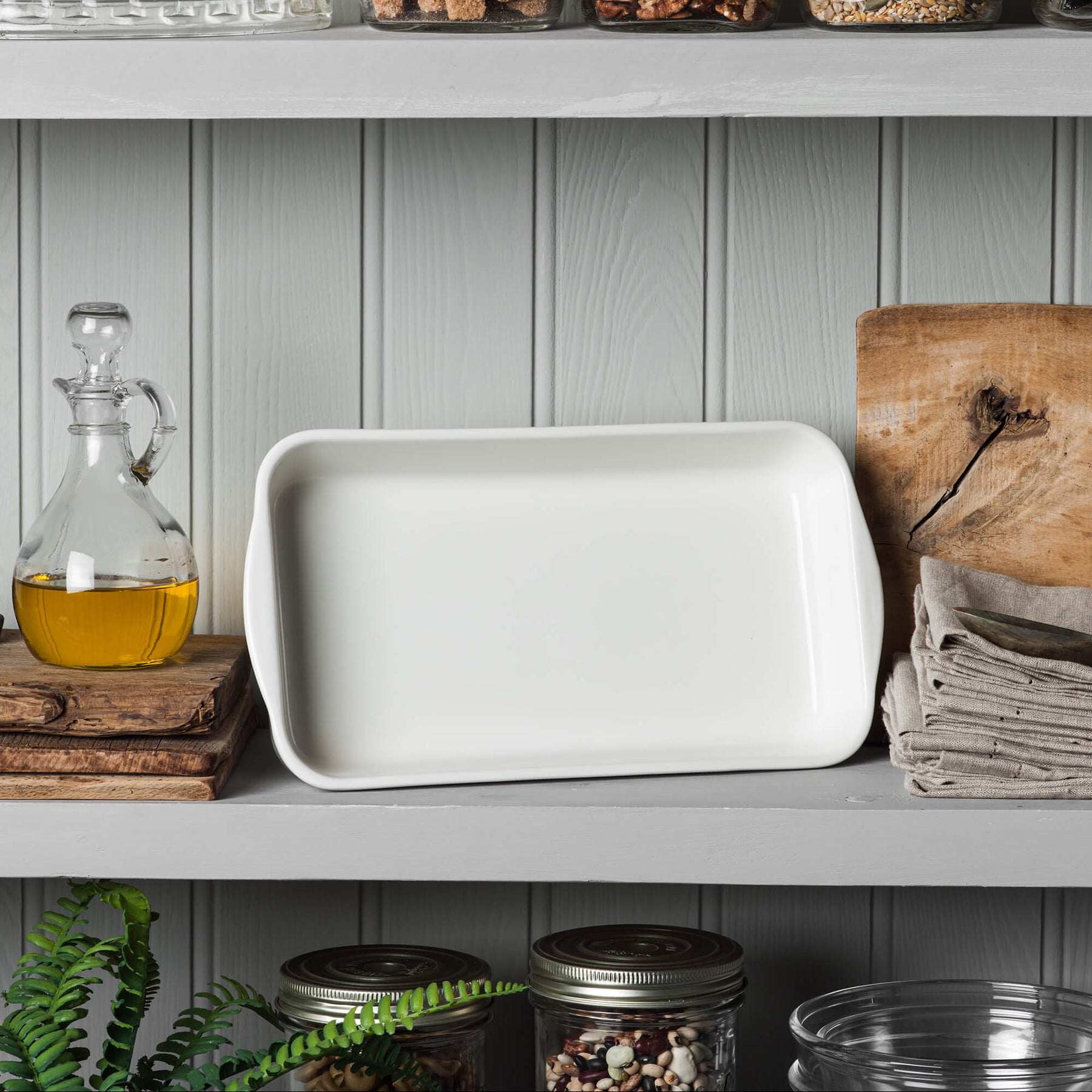 Porcelain Rectangular Baker, Available in 3 Sizes