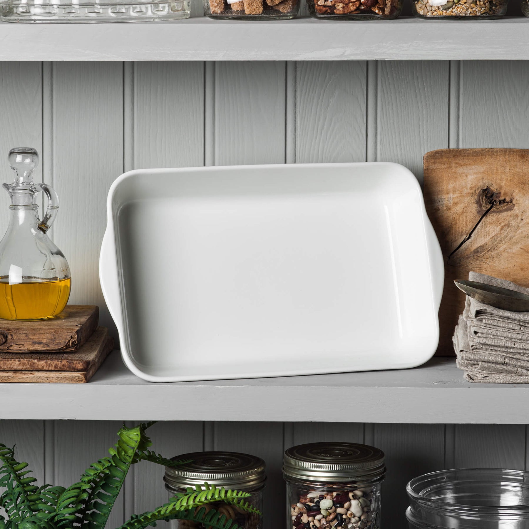 Porcelain Rectangular Baker, Available in 3 Sizes
