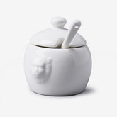 Porcelain Mustard Pot