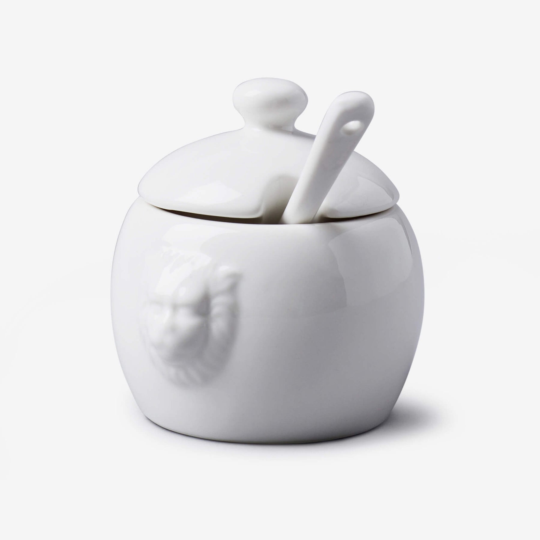 Porcelain Mustard Pot