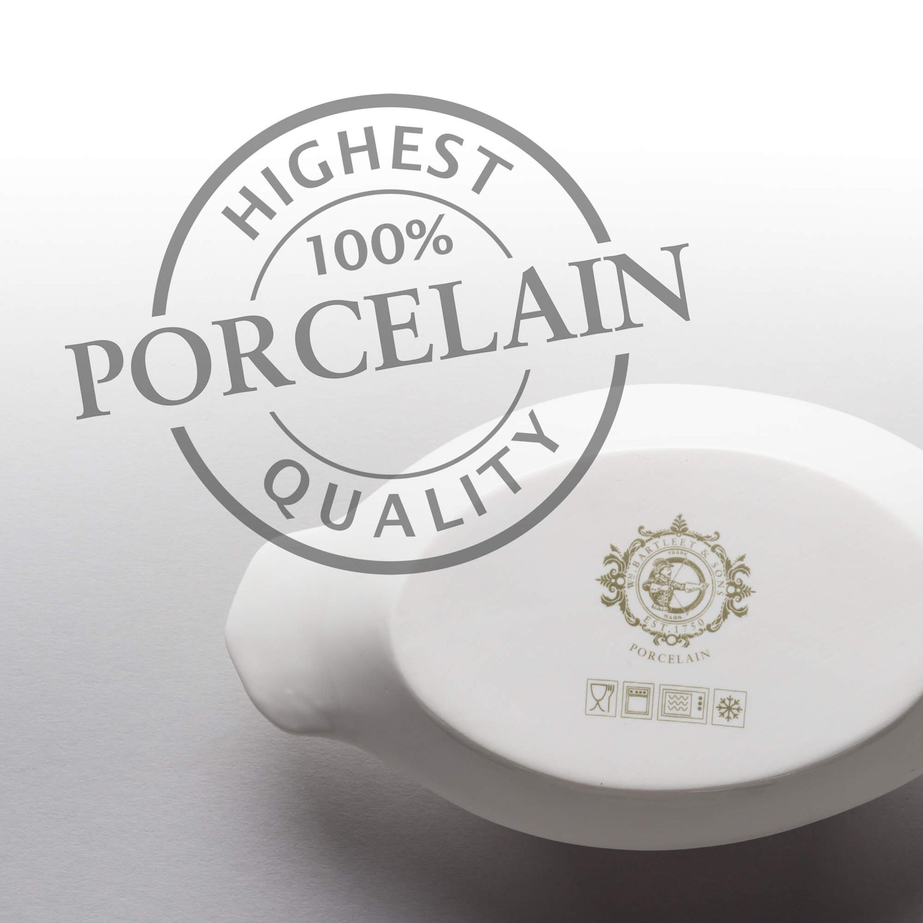 Porcelain Traditional Gratin Dish, Available in 3 Sizes