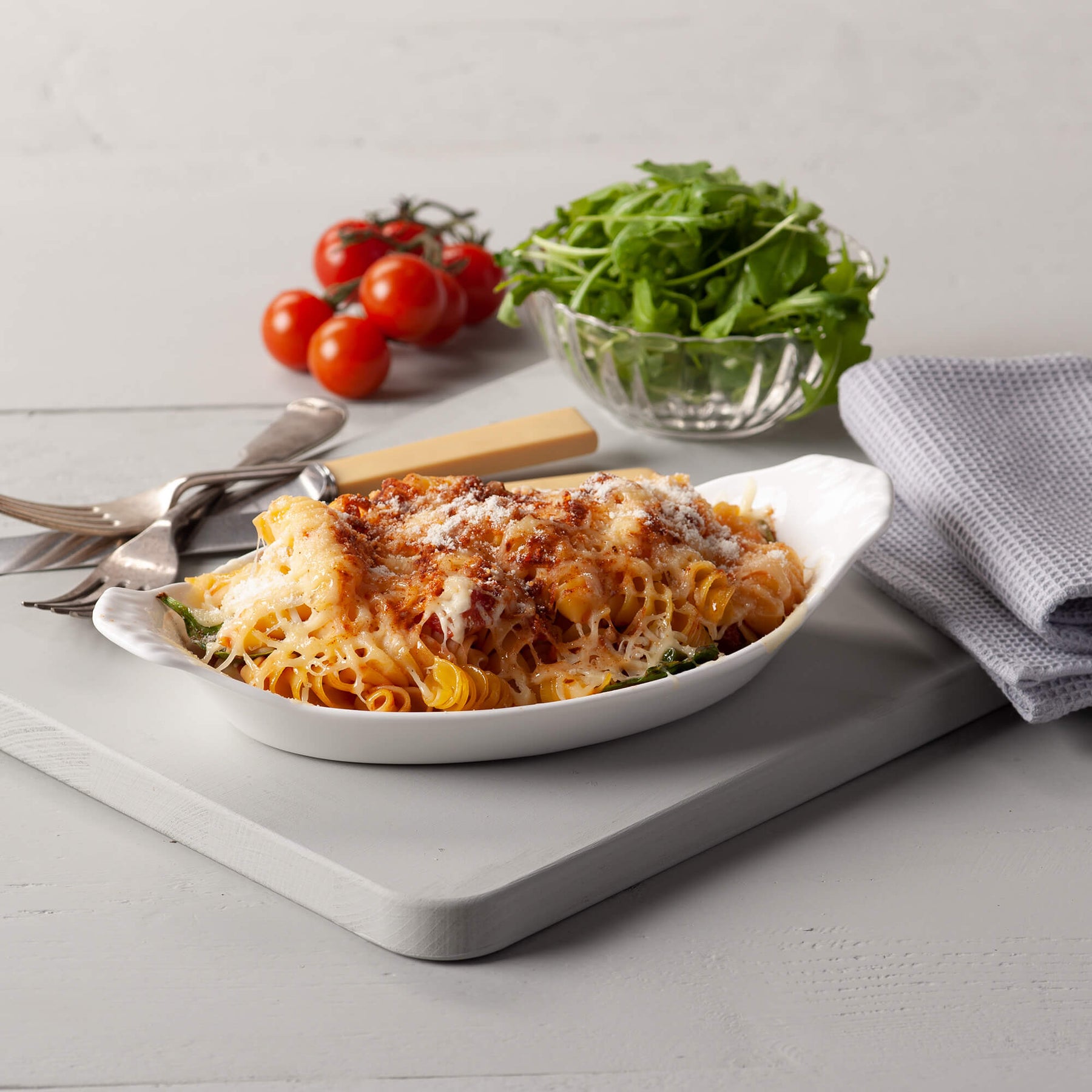 Porcelain Traditional Gratin Dish, Available in 3 Sizes