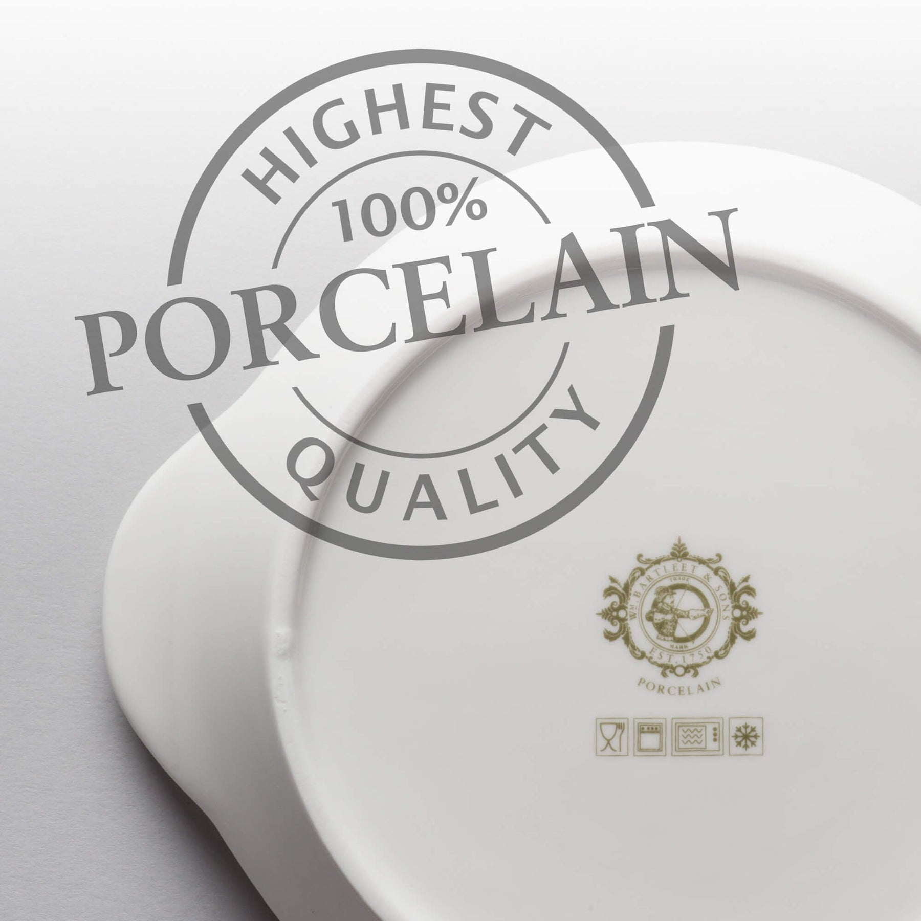 Porcelain Round Gratin Dish, Available in 2 Sizes