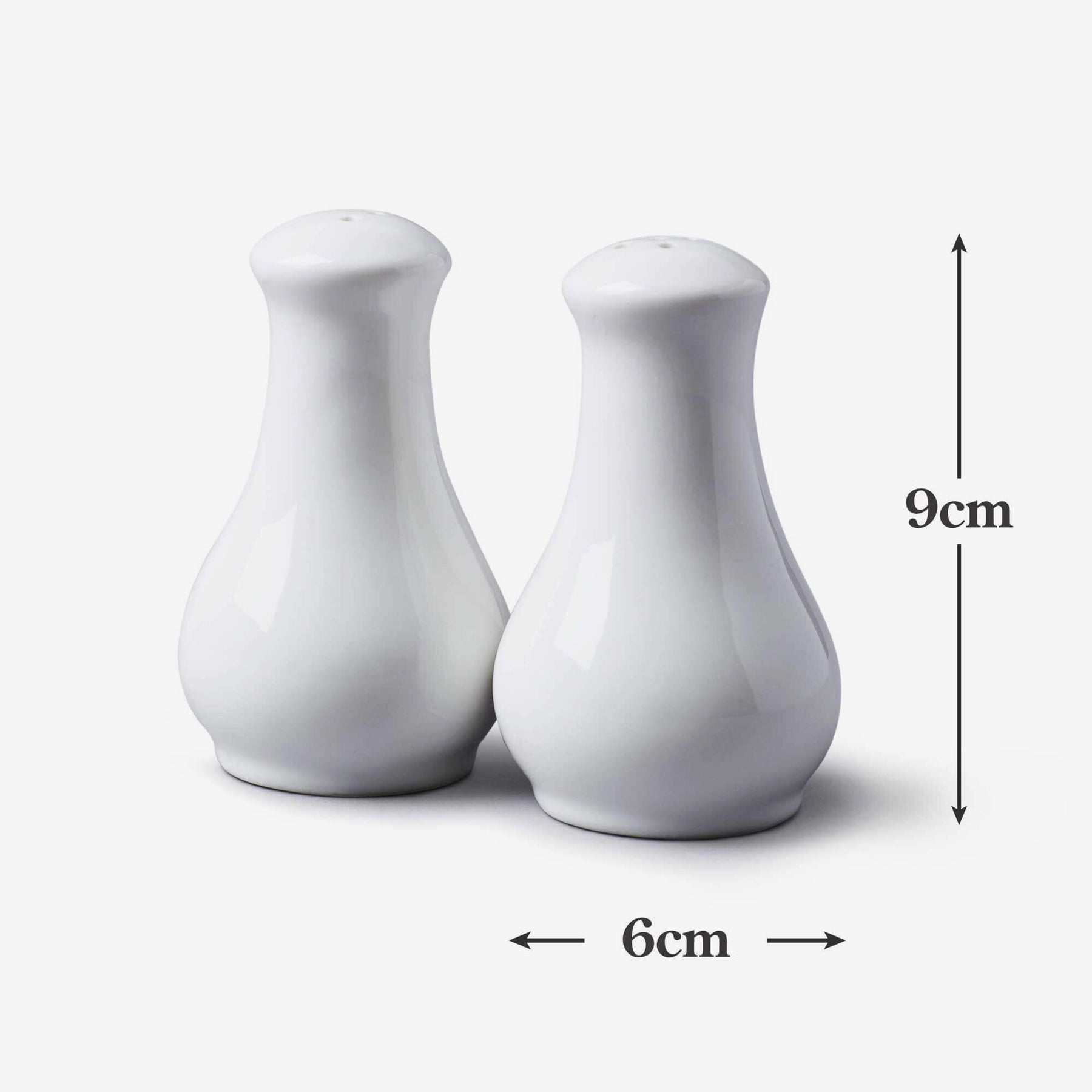Porcelain Salt & Pepper Set