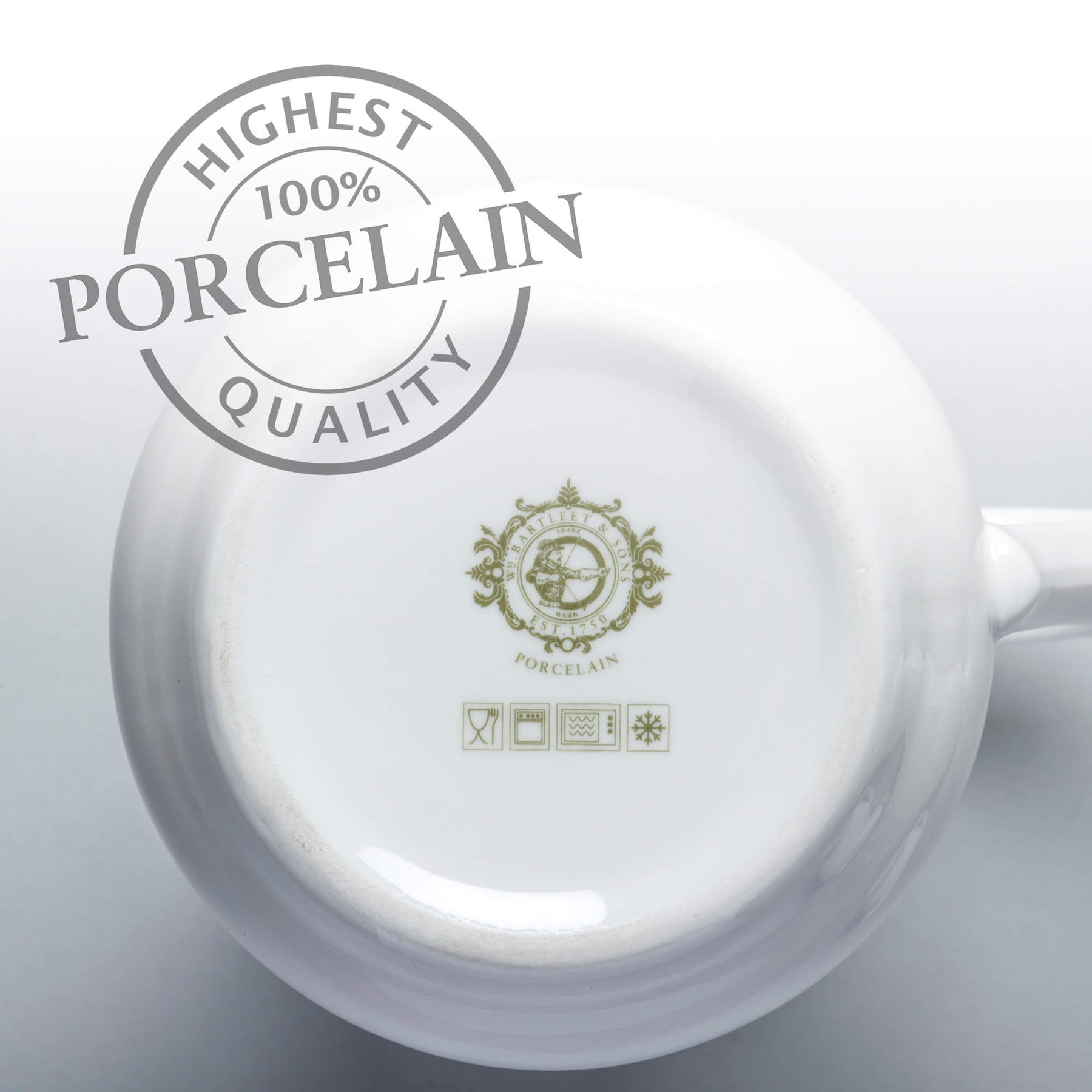 Porcelain Fluted Jug, Available in 3 Sizes