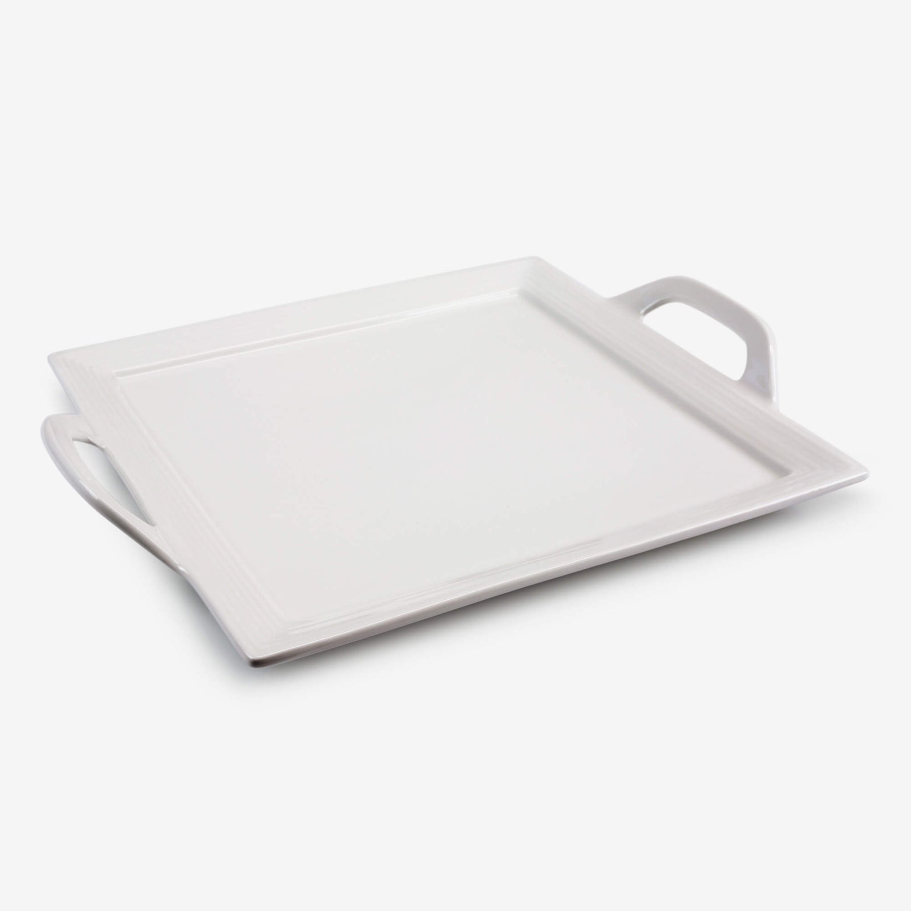 Porcelain Cheese Board with Handles