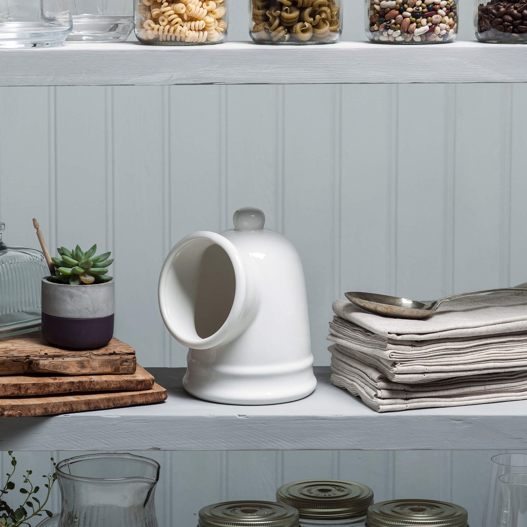 Porcelain Large Salt Pig