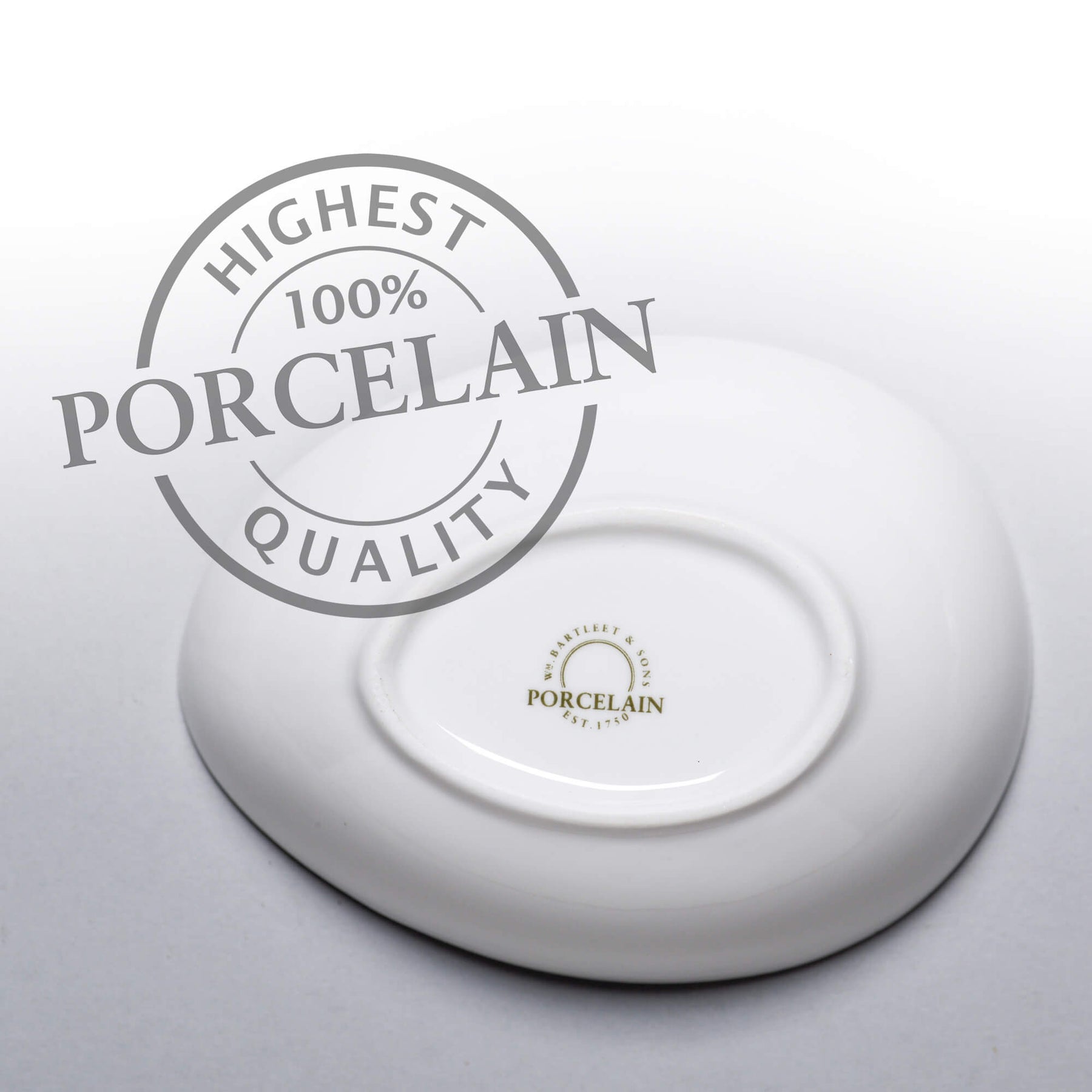 Porcelain Avocado Dish, Set of 4