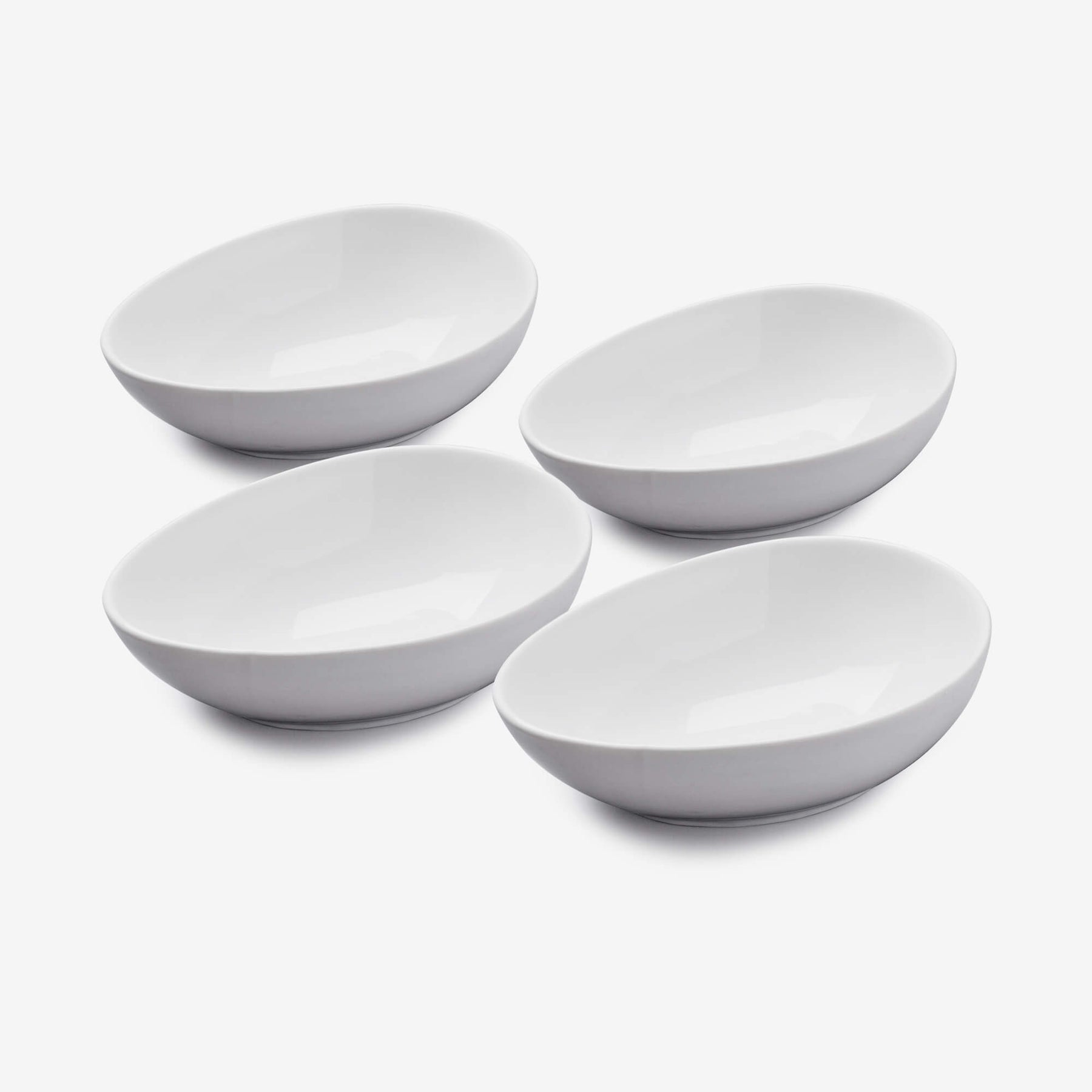 Porcelain Avocado Dish, Set of 4