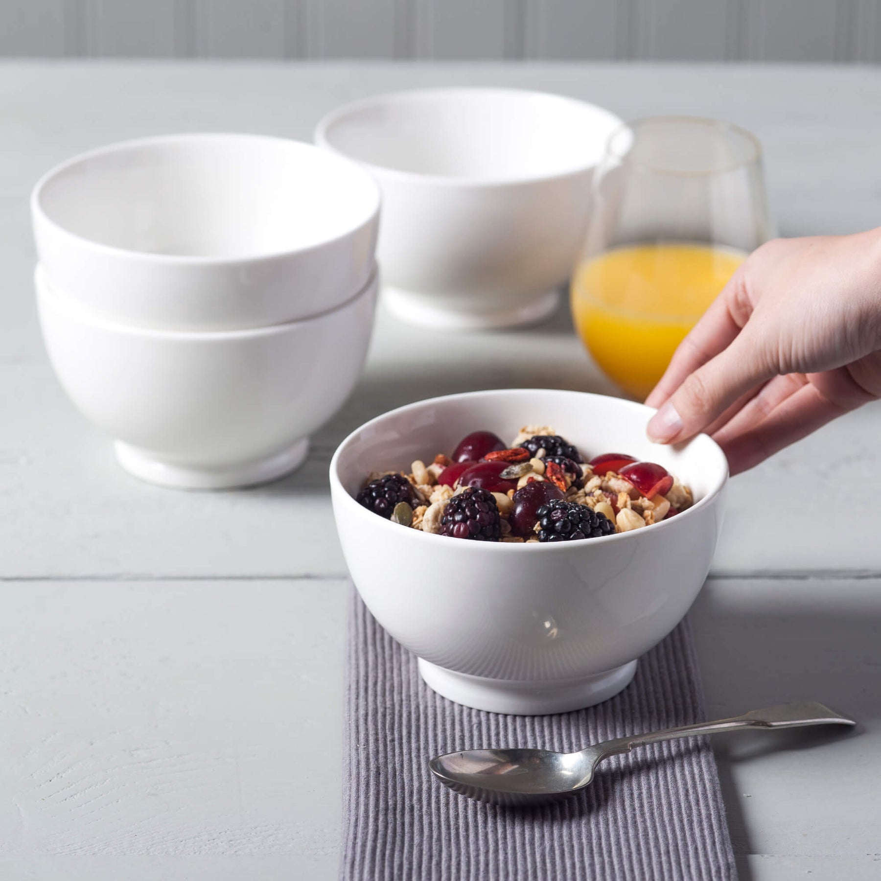 Porcelain Deep Cereal/Soup Bowl Sets