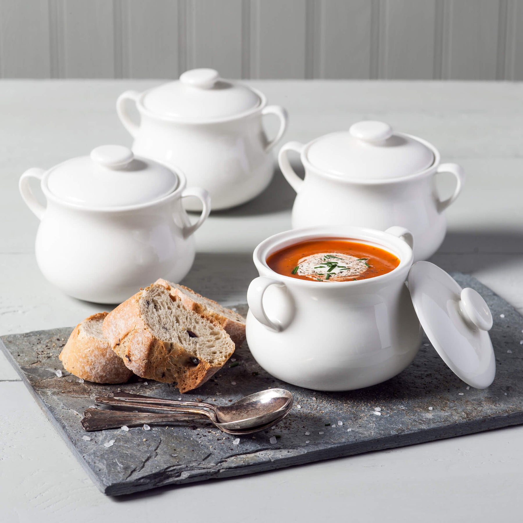 Porcelain Mini Casserole/Soup Bowl Sets