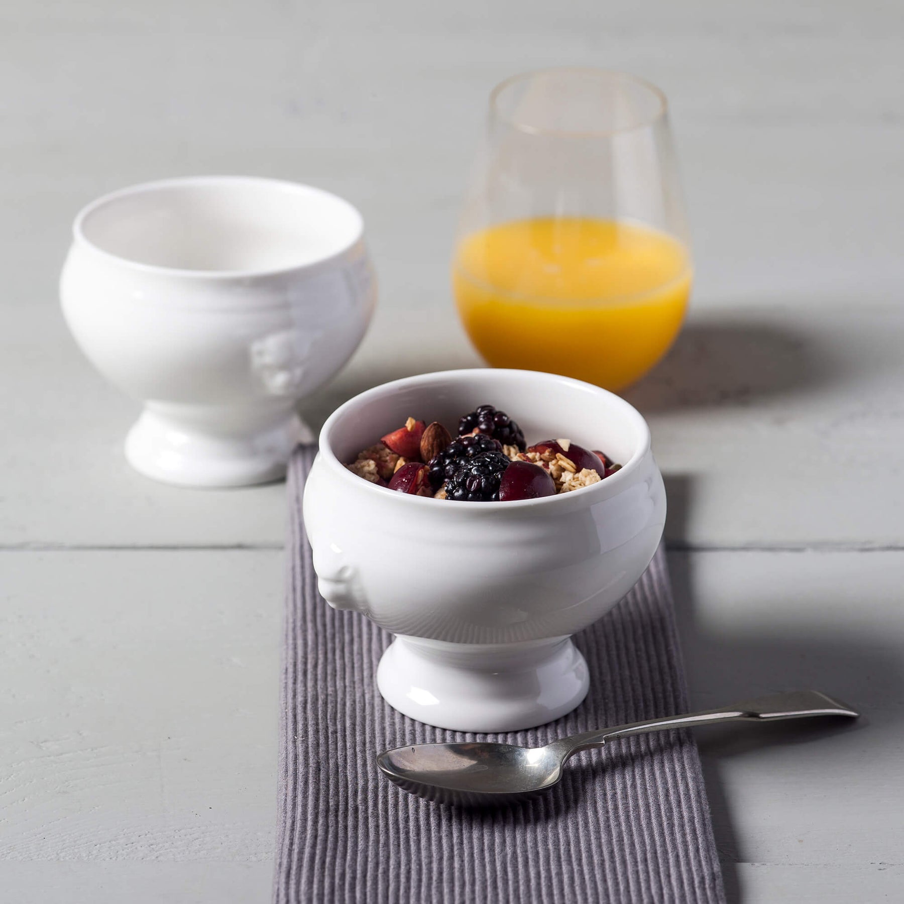 Porcelain Lion Head Soup Bowl Sets