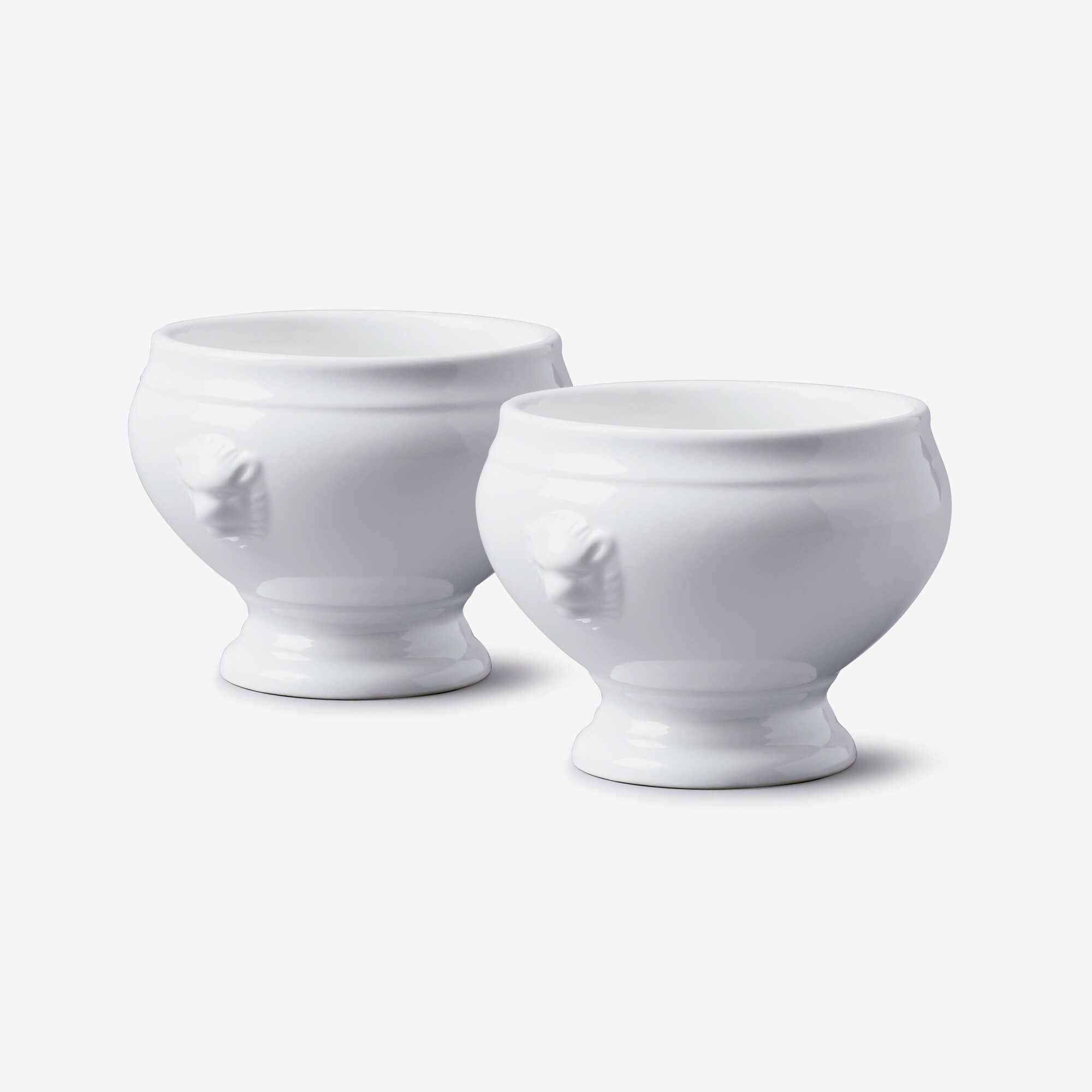 WM Bartleet Lion Head Soup Bowl Sets Dining & Kitchen