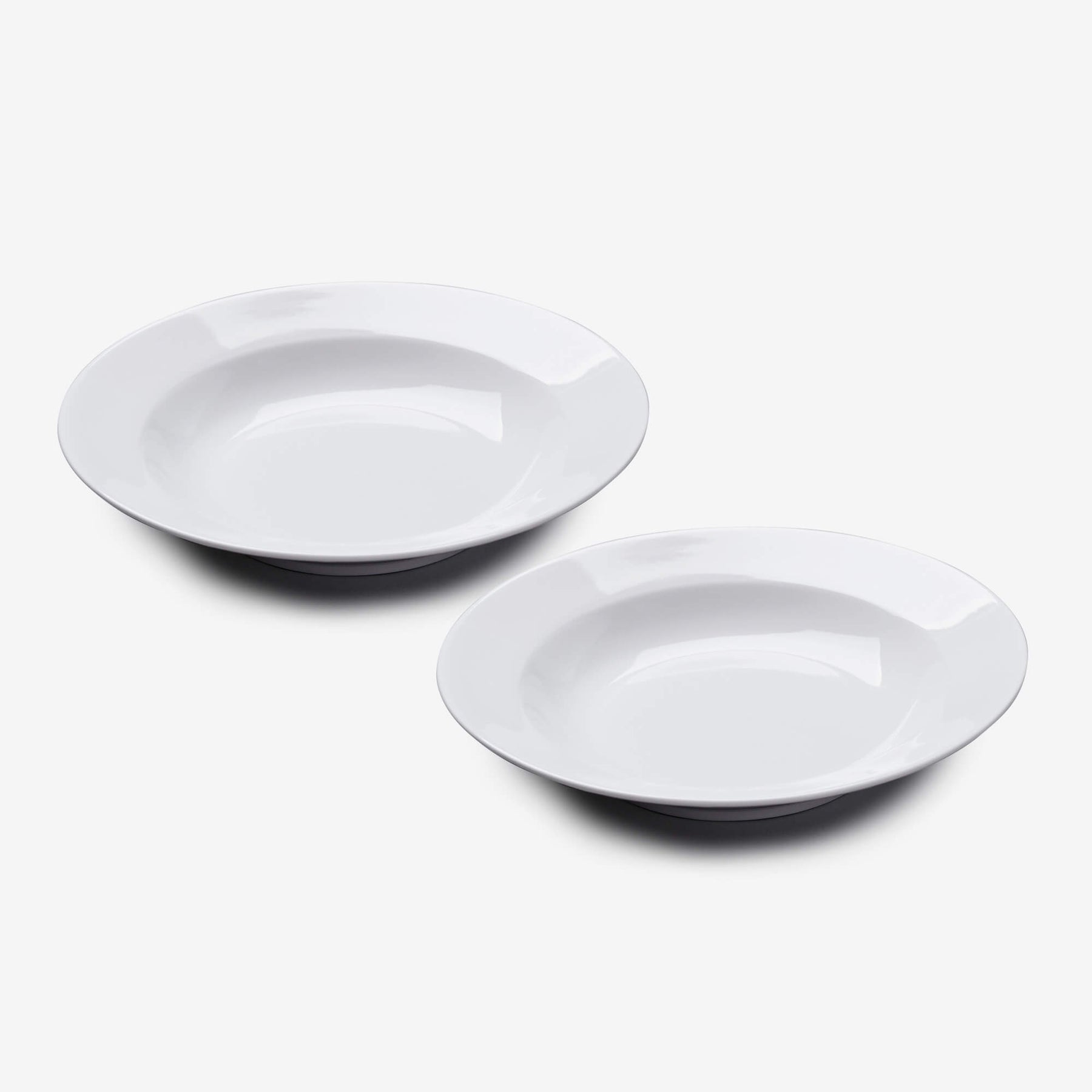 Porcelain Wide Rim Pasta/Soup Bowl Sets
