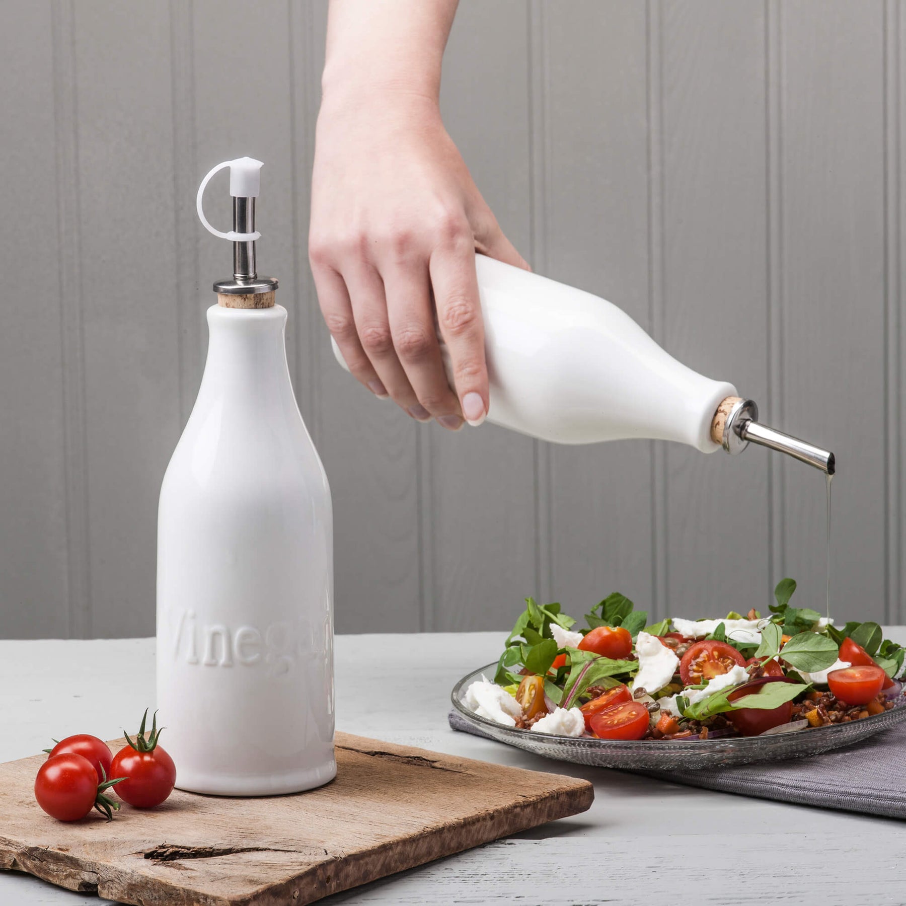 Porcelain Oil and Vinegar Set