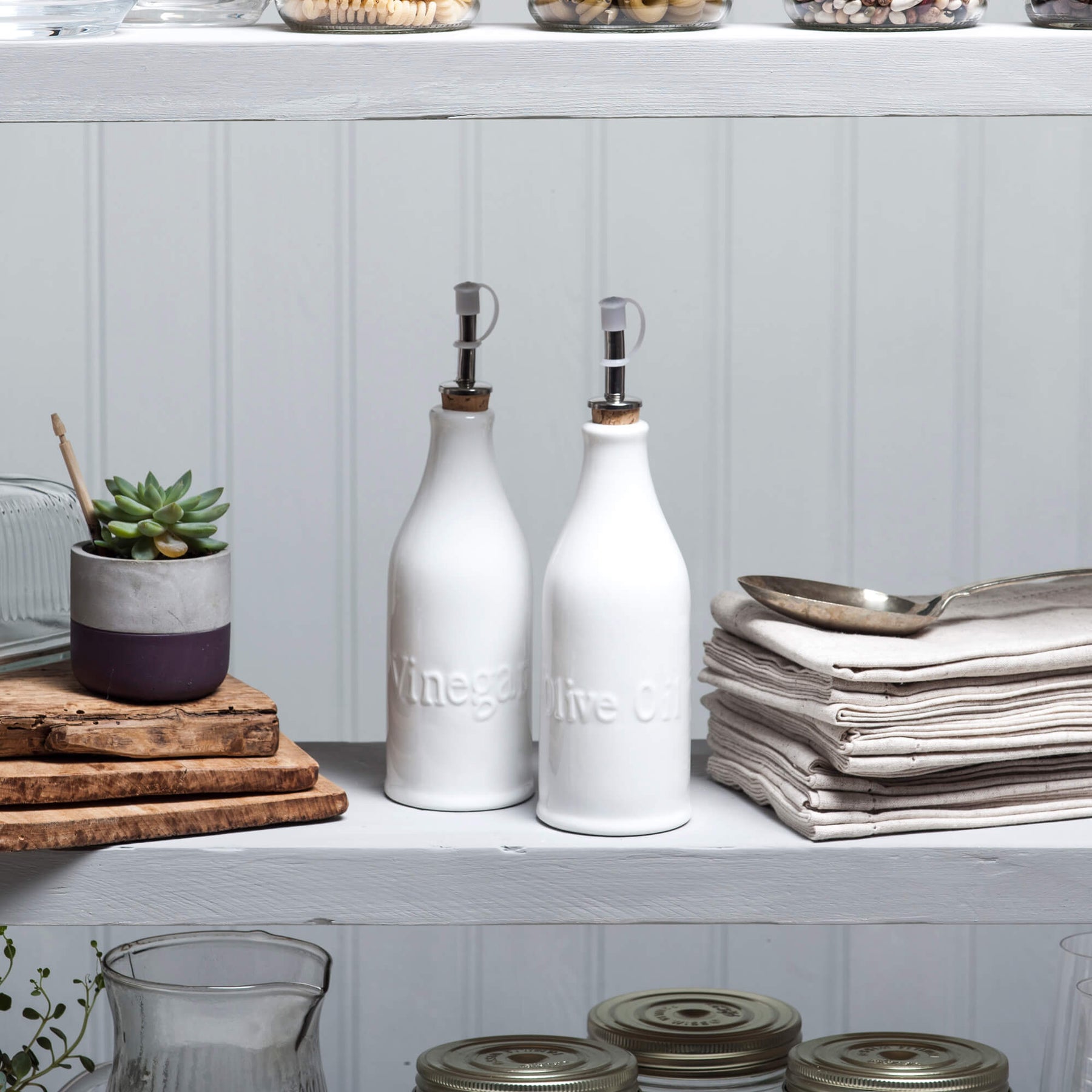 Porcelain Oil and Vinegar Set