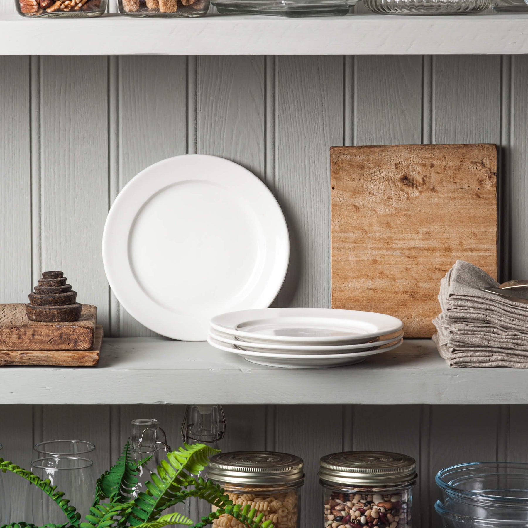 Porcelain Side Plate (20cm), Set of 4