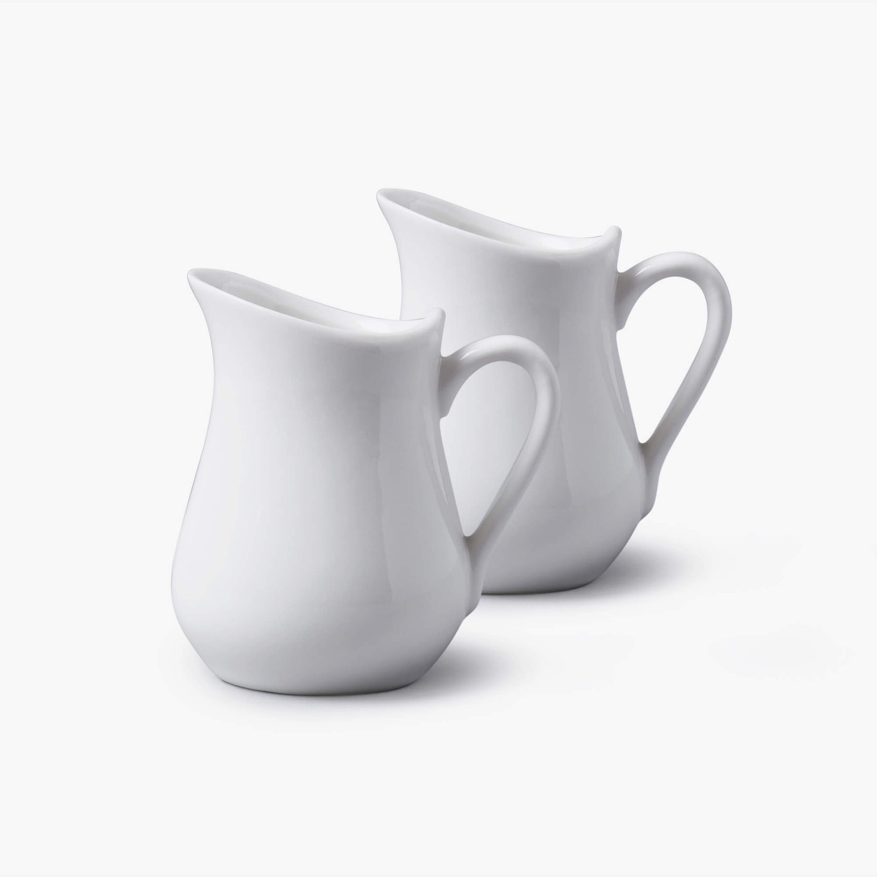 Porcelain Traditional Milk Jug, Set of 2