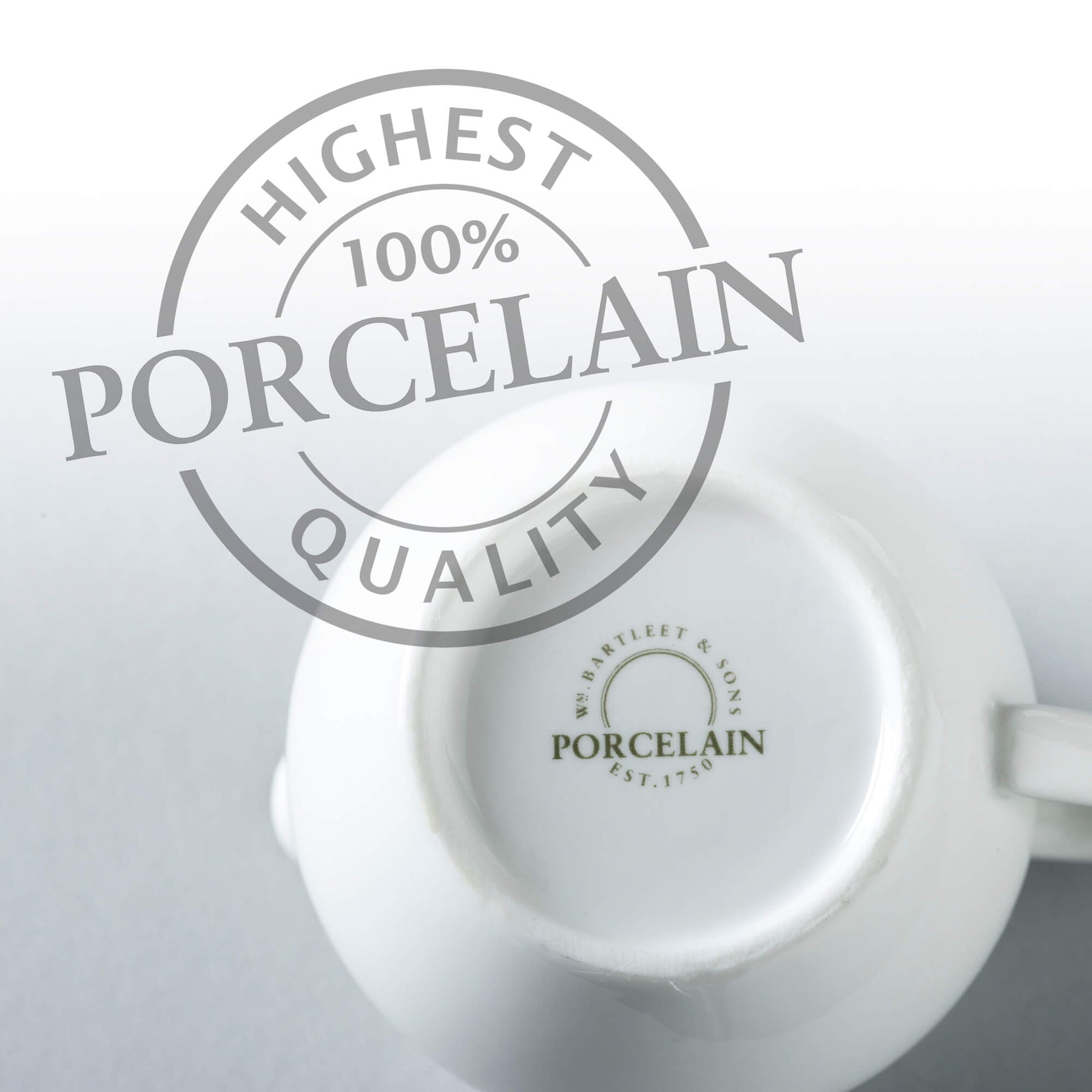 Porcelain Bellied Creamer Jug (80ml), Set of 2